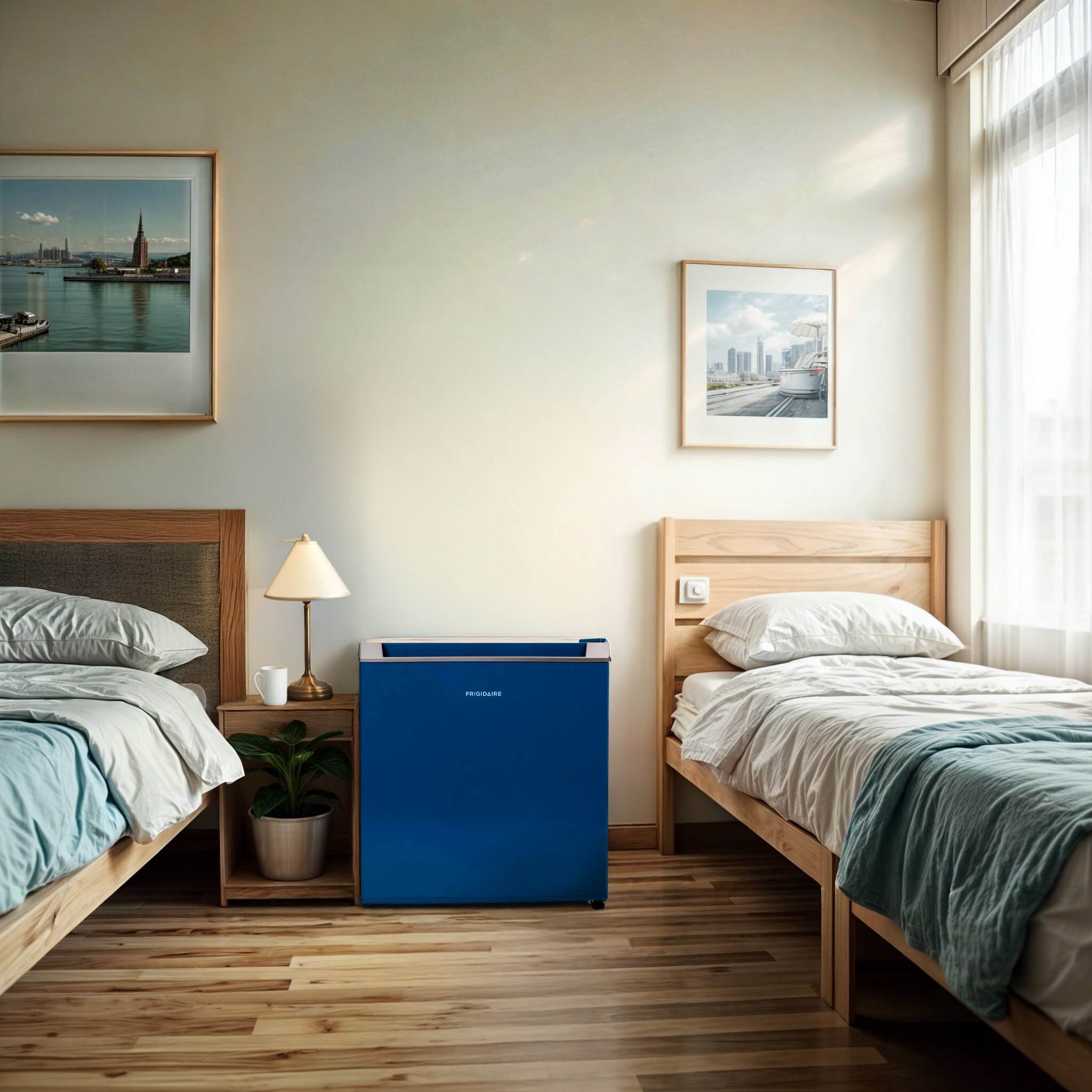 Mini Refrigerador Frigidaire de 1.6 pies cúbicos (Azul) EFR190-MARINE-6COM