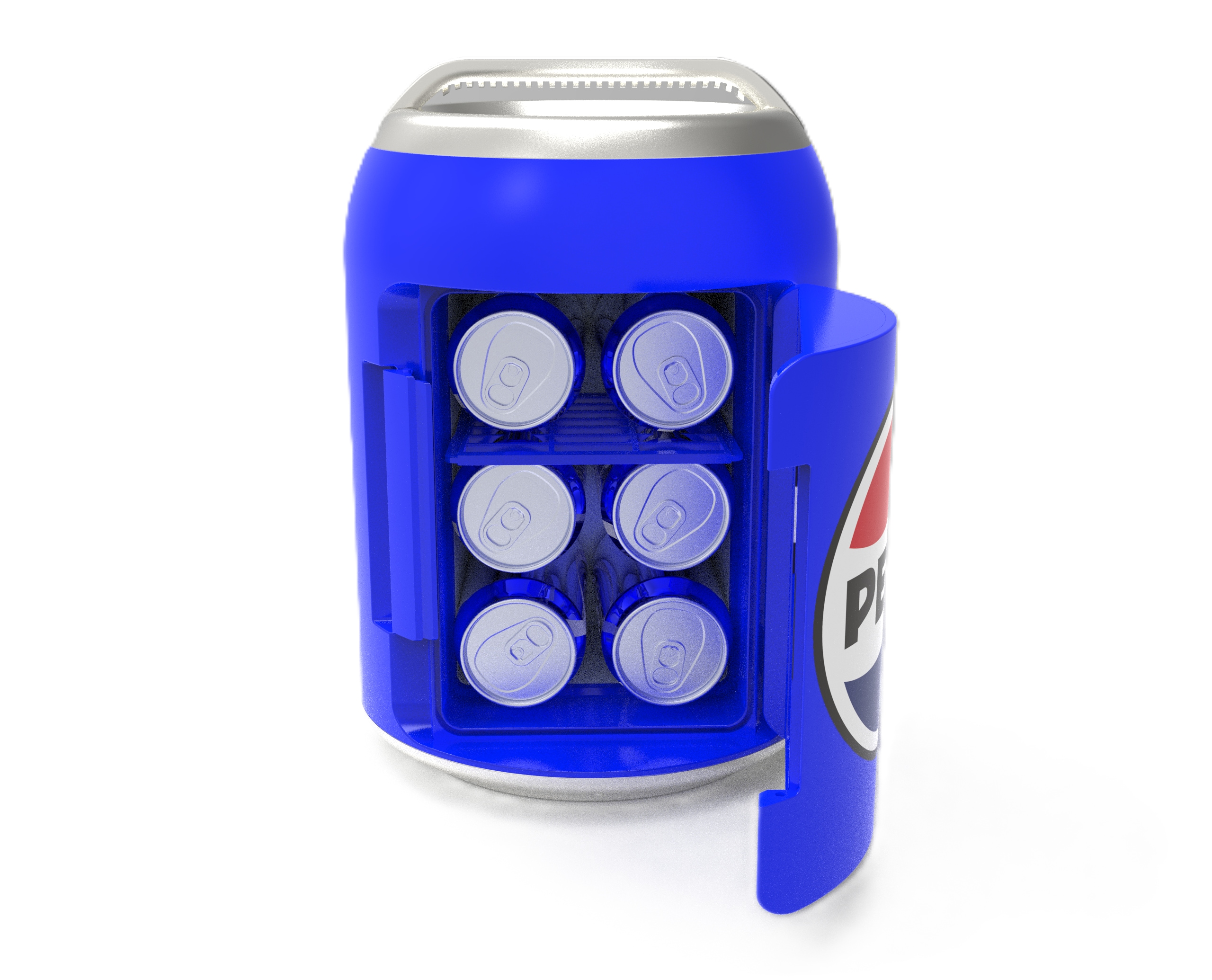Refrigerador Mini Frigidaire de 0.3 pies cúbicos (Azul) MIS600PEP