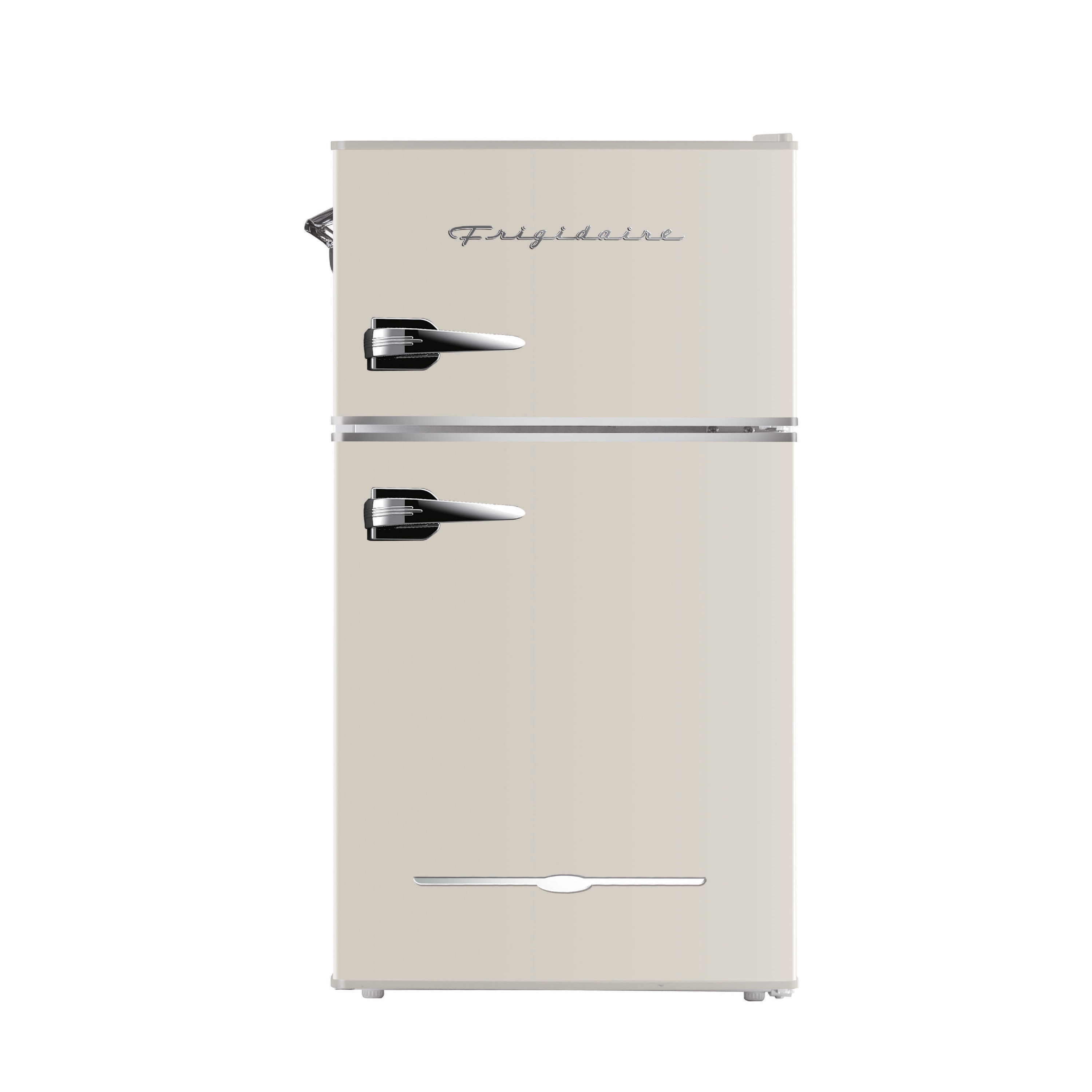 Refrigerador Mini Frigidaire de 3.2 pies cúbicos con congelador (Blanco) EFR840-CREAM