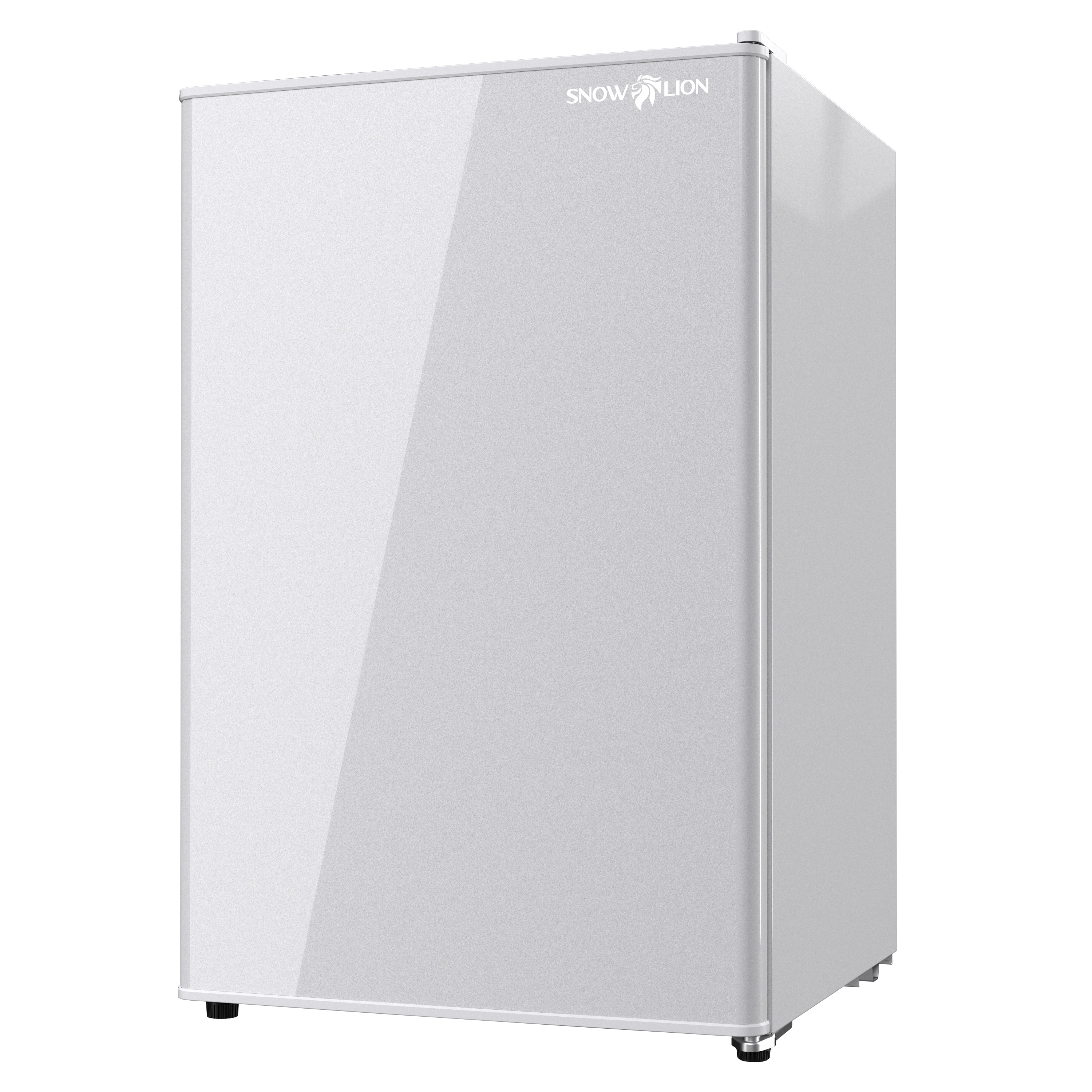 Refrigerador Mini de 4.3 pies cúbicos con puerta sólida de 122L SnowLion Premium (blanco) listo para el garaje