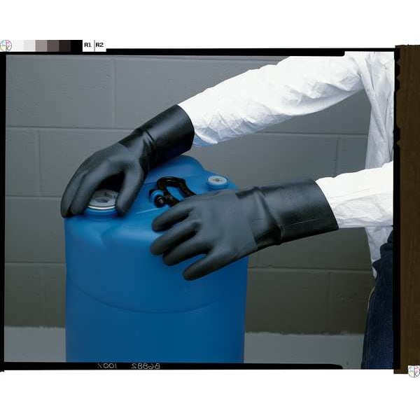 Guantes resistentes a químicos Ansell de 18", Neopreno, 10, 1 par - 19-938