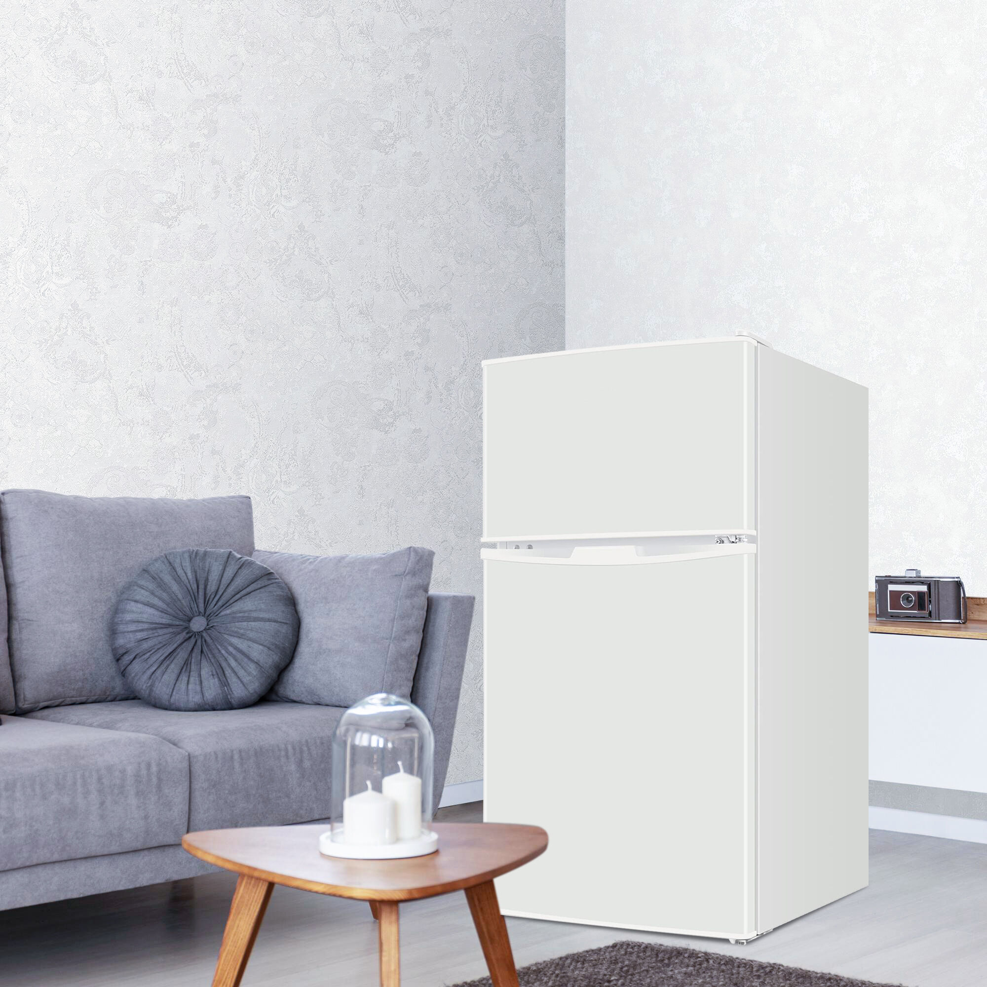 Refrigerador Mini de 3.2 pies cúbicos con Congelador (Blanco) ENERGY STAR