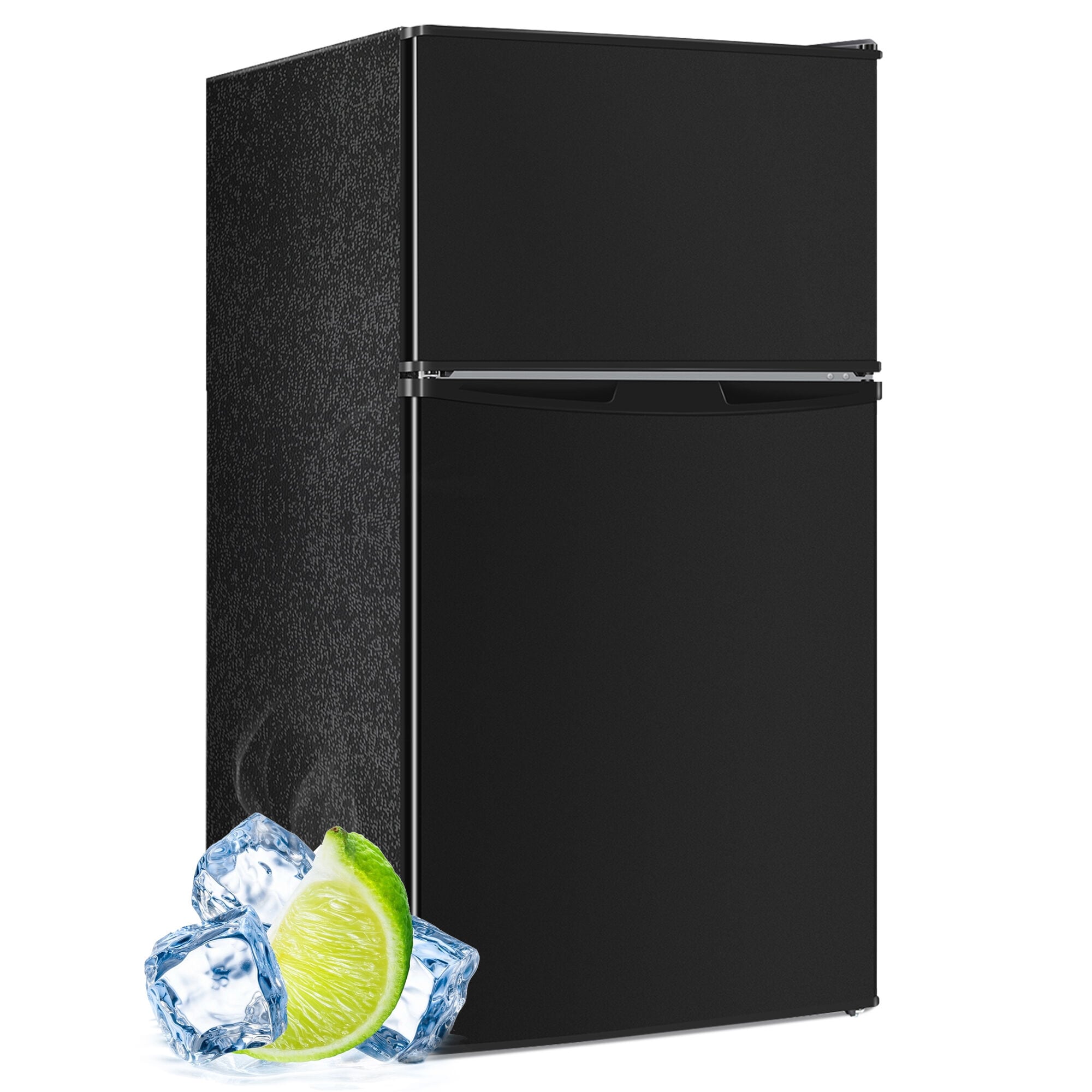 Refrigerador mini de 3.2 pies cúbicos con congelador (Negro) con Certificación ENERGY STAR de Jeremy Cass