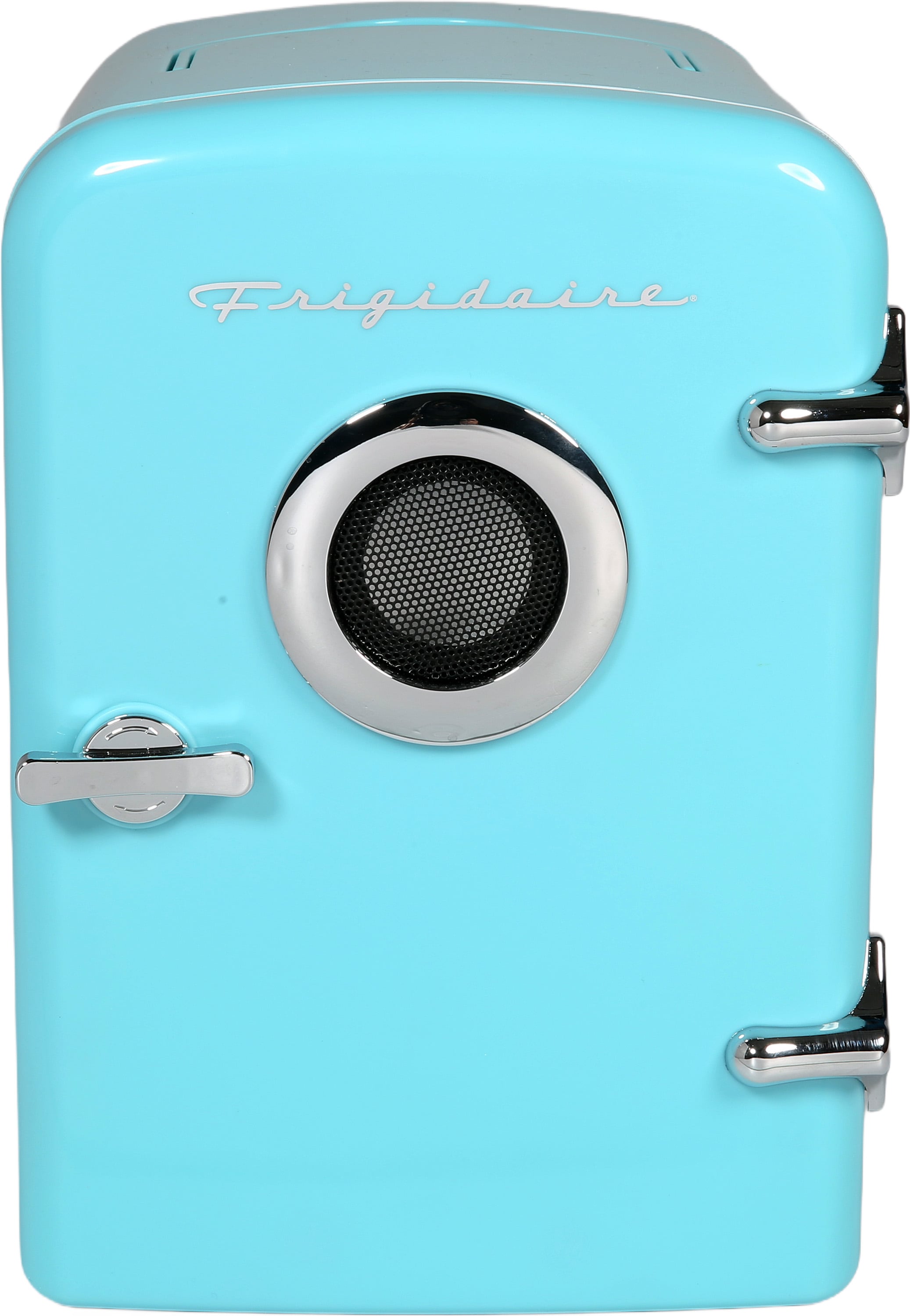 Refrigerador Mini de 0.3 pies cúbicos con Altavoz Bluetooth Incorporado (Azul) Listo para el Garaje EFMIS151-AZUL