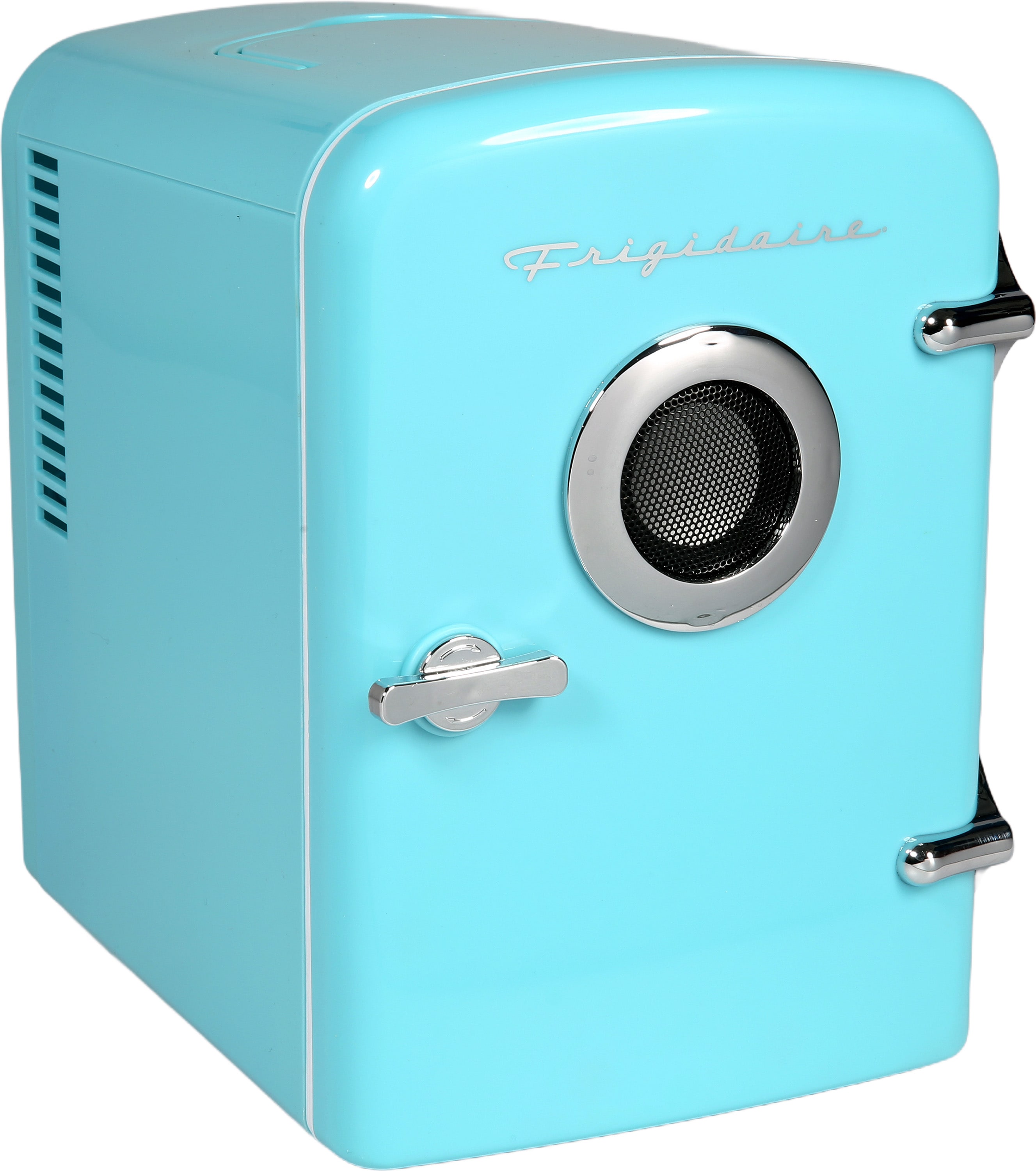 Refrigerador Mini de 0.3 pies cúbicos con Altavoz Bluetooth Incorporado (Azul) Listo para el Garaje EFMIS151-AZUL