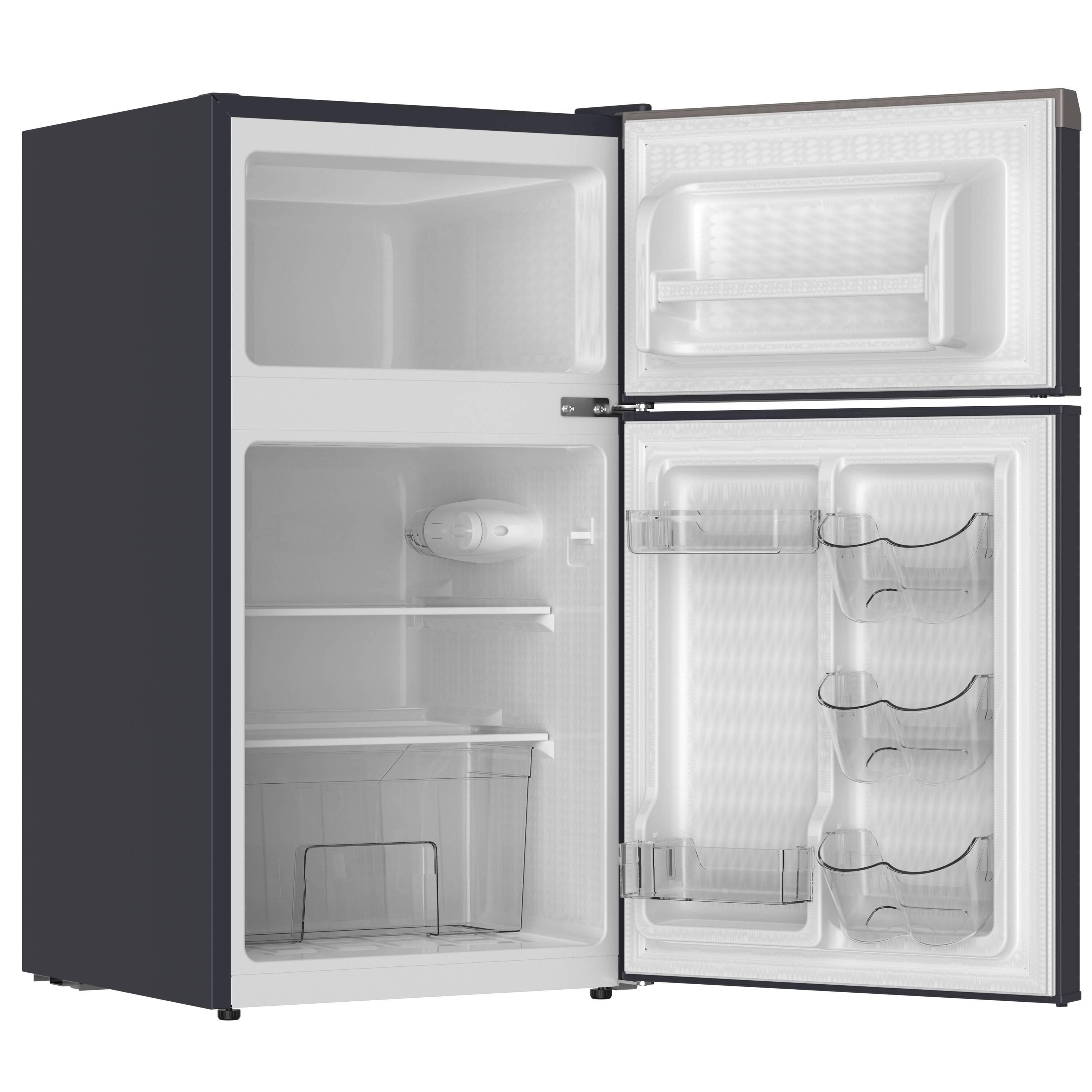 Refrigerador Mini Frigidaire de 3.1 pies cúbicos con congelador (Pizarra Negra) EFR920-SLATE-6COM.