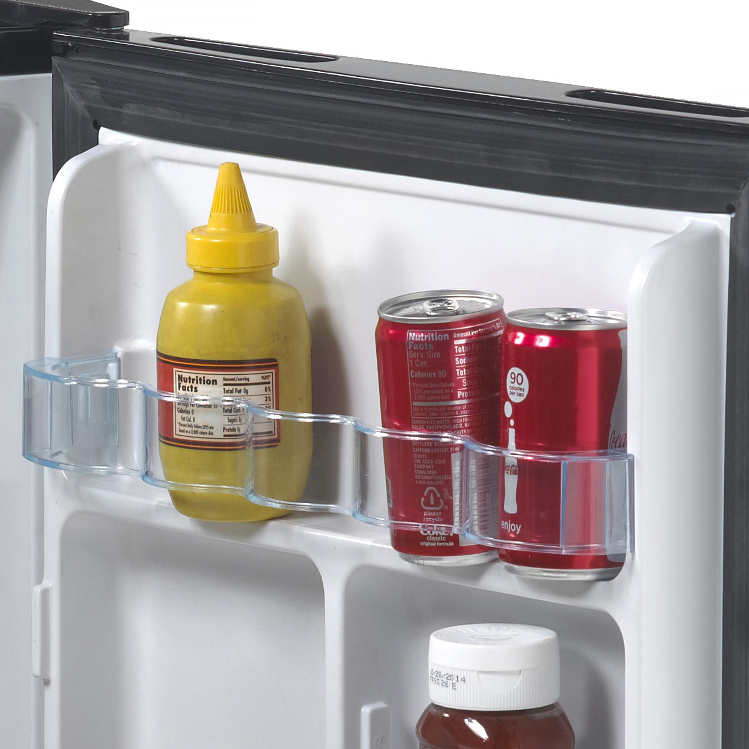 Refrigerador mini de 3.3 pies cúbicos con congelador (negro) ENERGY STAR de West Bend WBR33B