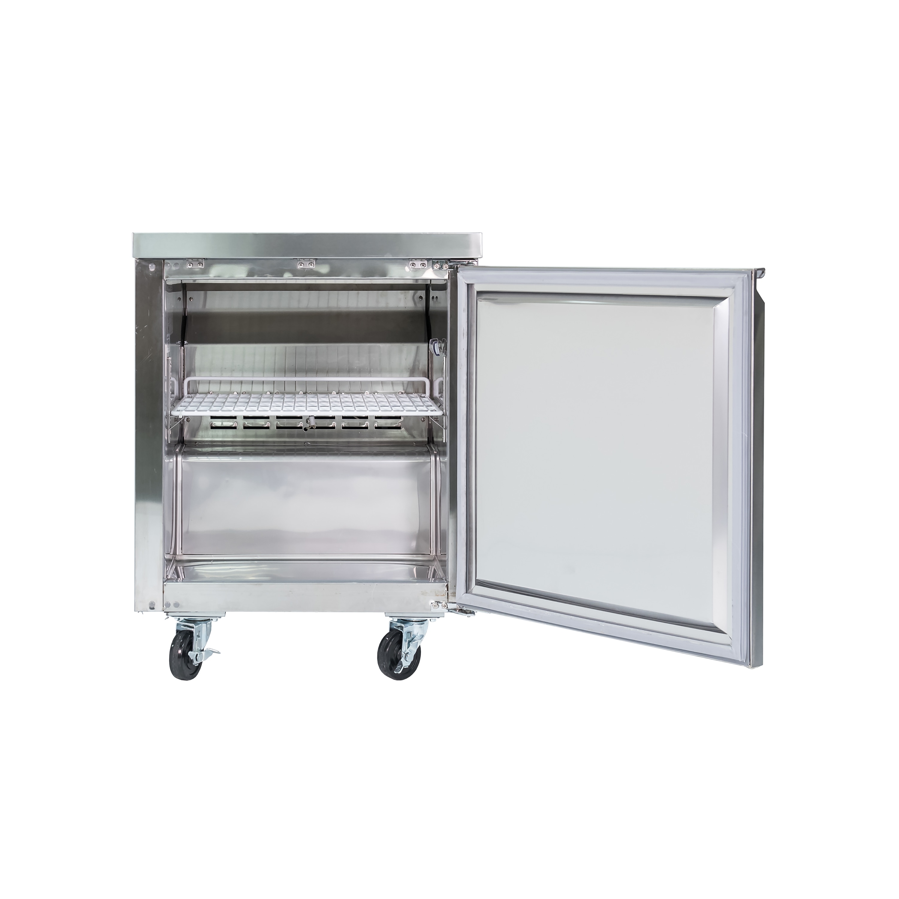Refrigerador de 6 pies cúbicos (acero inoxidable) NP1R-27UC de Norpole