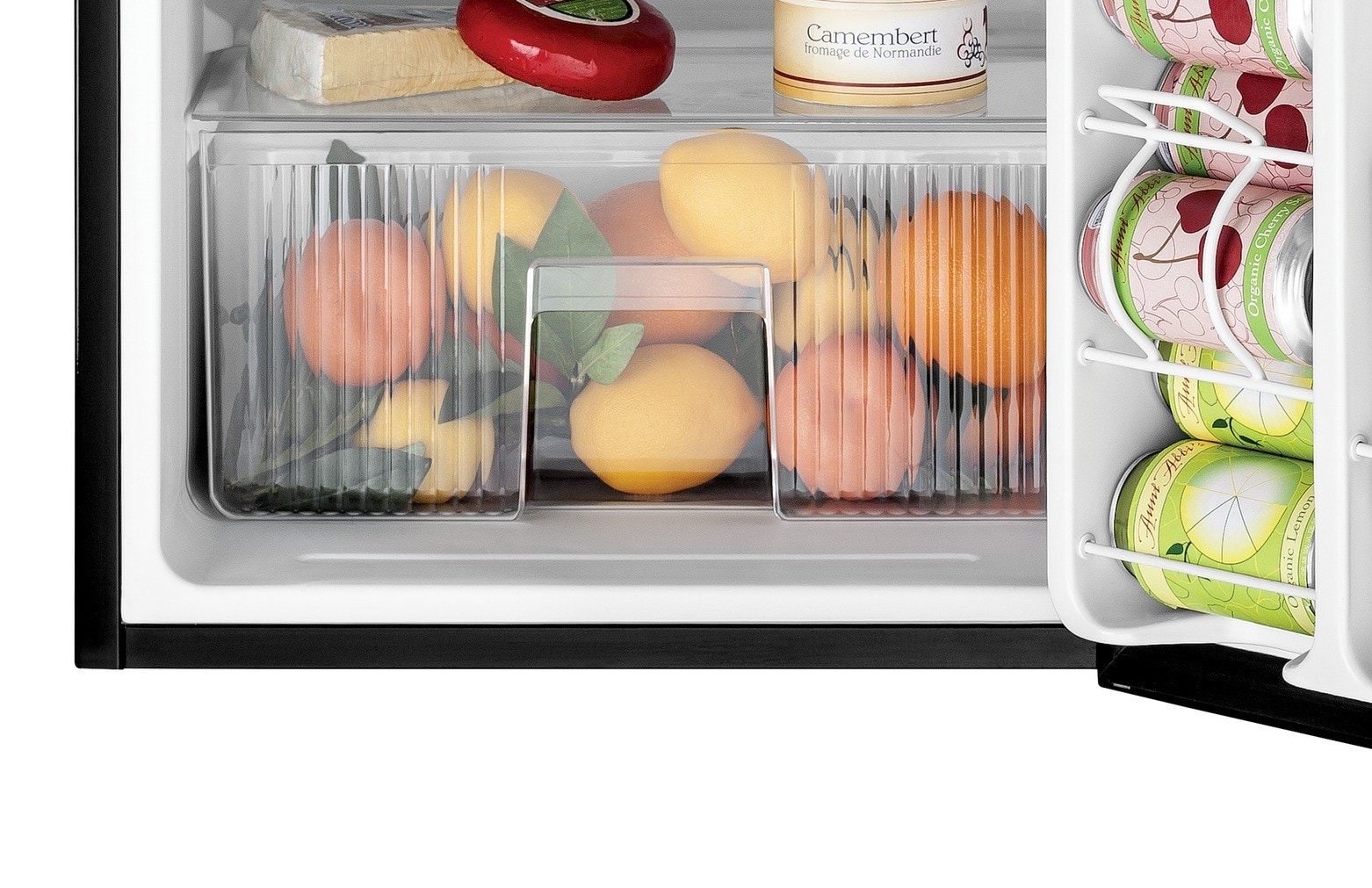 Refrigerador Mini de 3.1 pies cúbicos con congelador (Negro) con certificación ENERGY STAR