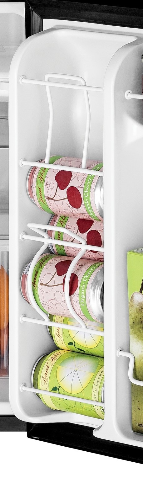 Refrigerador Mini de 3.1 pies cúbicos con congelador (Negro) con certificación ENERGY STAR