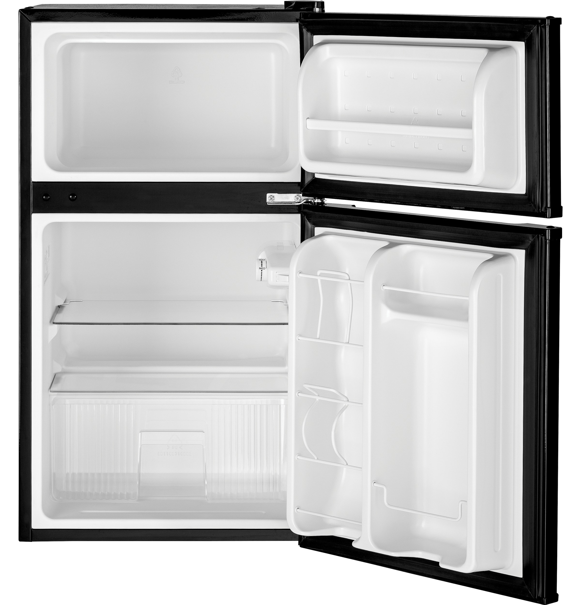 Refrigerador Mini de 3.1 pies cúbicos con congelador (Negro) con certificación ENERGY STAR