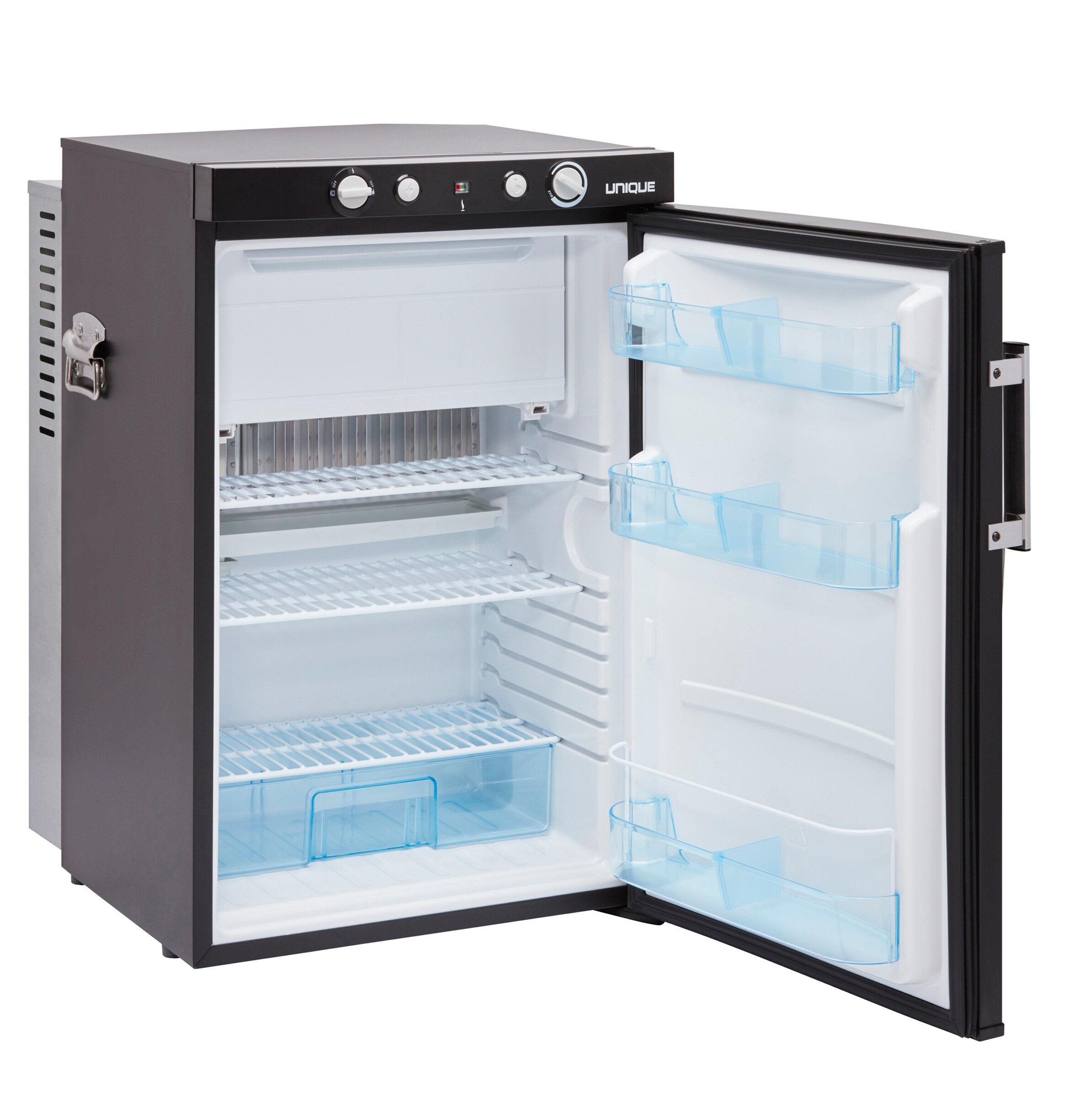 Refrigerador único fuera de la red de 3.4 pies cúbicos con congelador (Negro) UGP-3 SM B