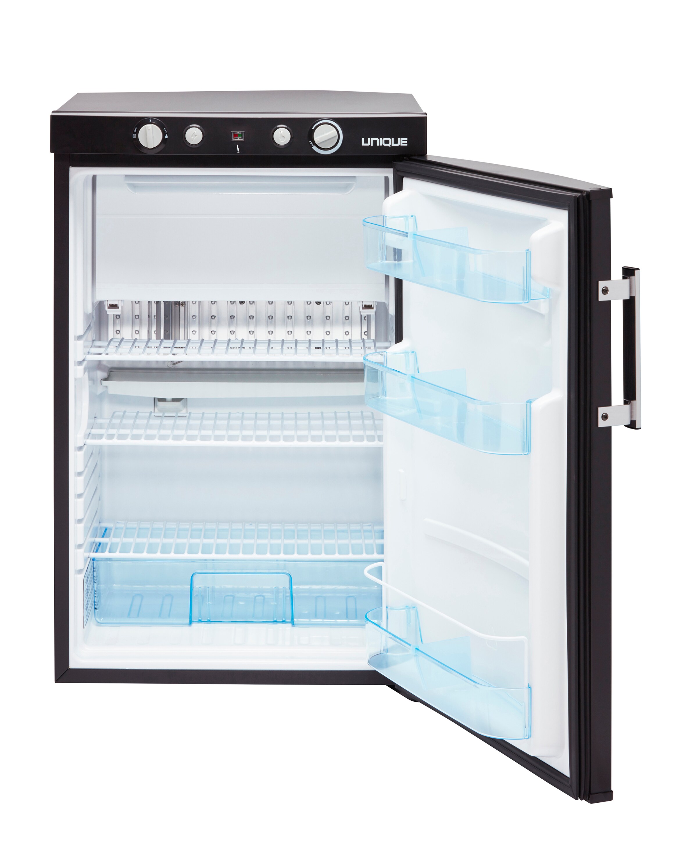 Refrigerador único fuera de la red de 3.4 pies cúbicos con congelador (Negro) UGP-3 SM B