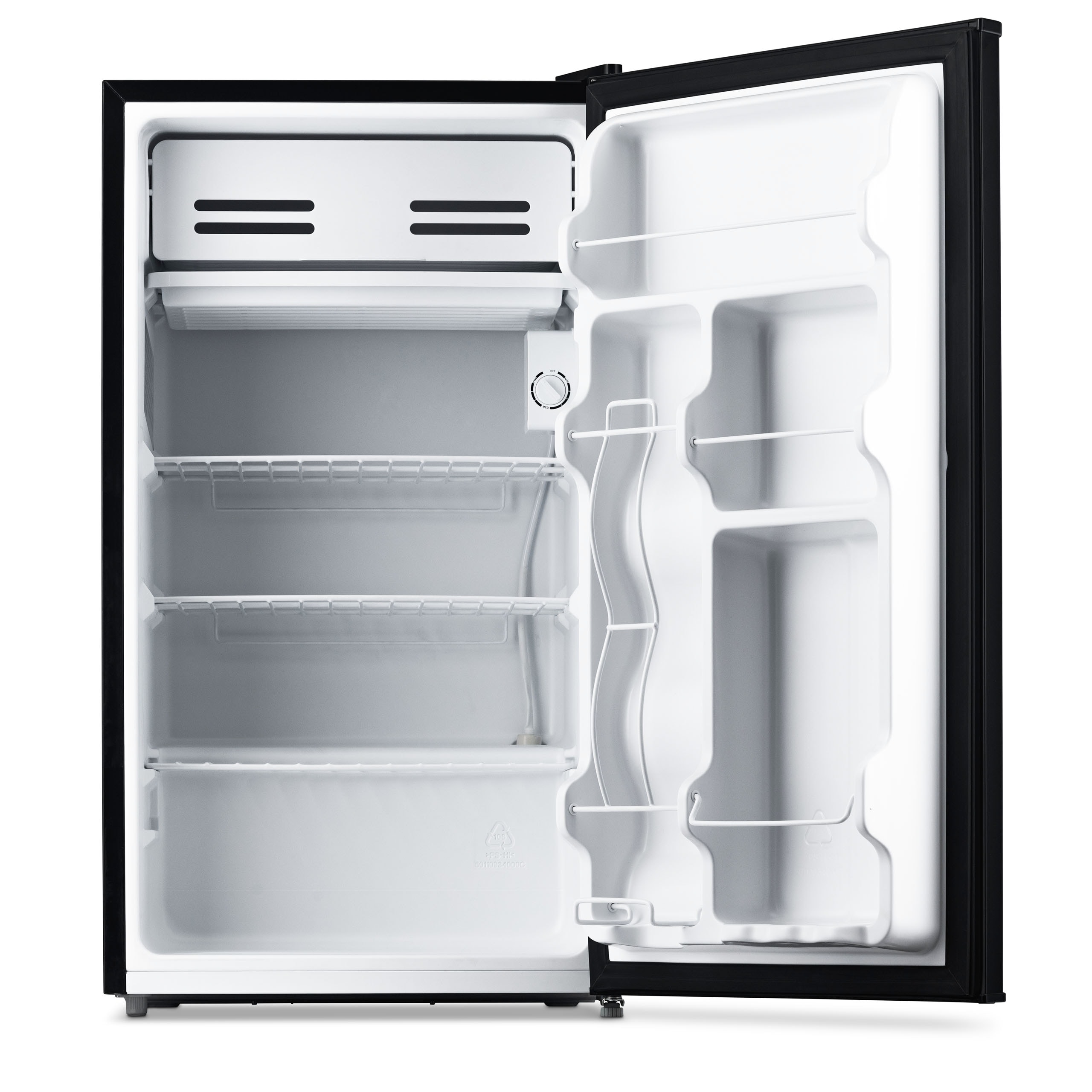 Mini refrigeradores NewAir 3.3 pies cúbicos con congelador (Negro) ENERGY STAR NRF033BK00