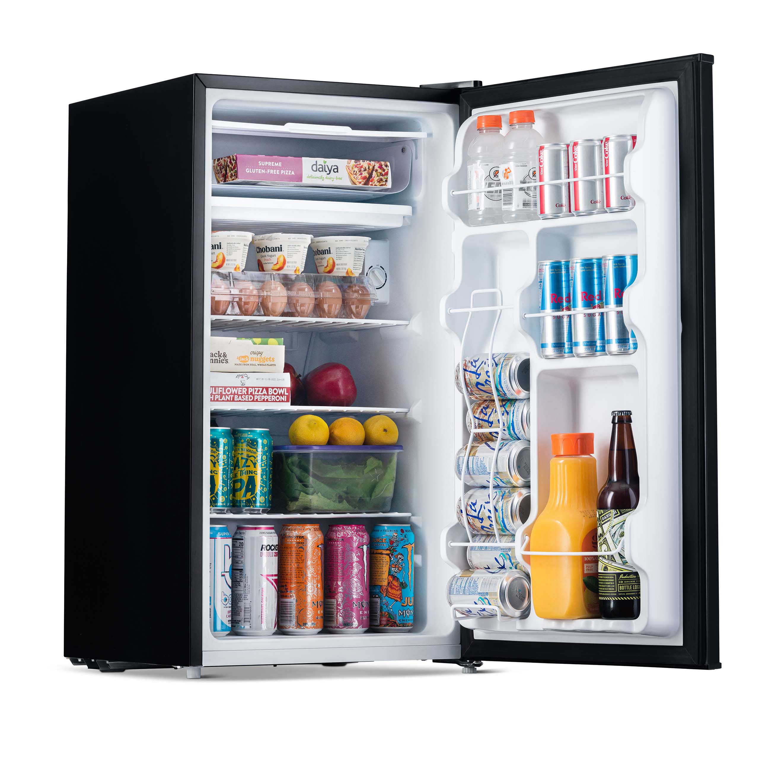 Mini refrigeradores NewAir 3.3 pies cúbicos con congelador (Negro) ENERGY STAR NRF033BK00