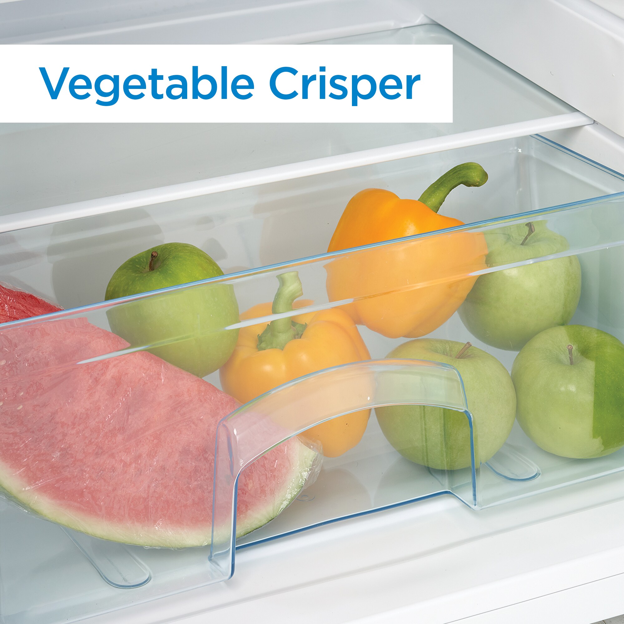 Refrigerador Mini de 4.4 pies cúbicos con congelador (Blanco) ENERGY STAR