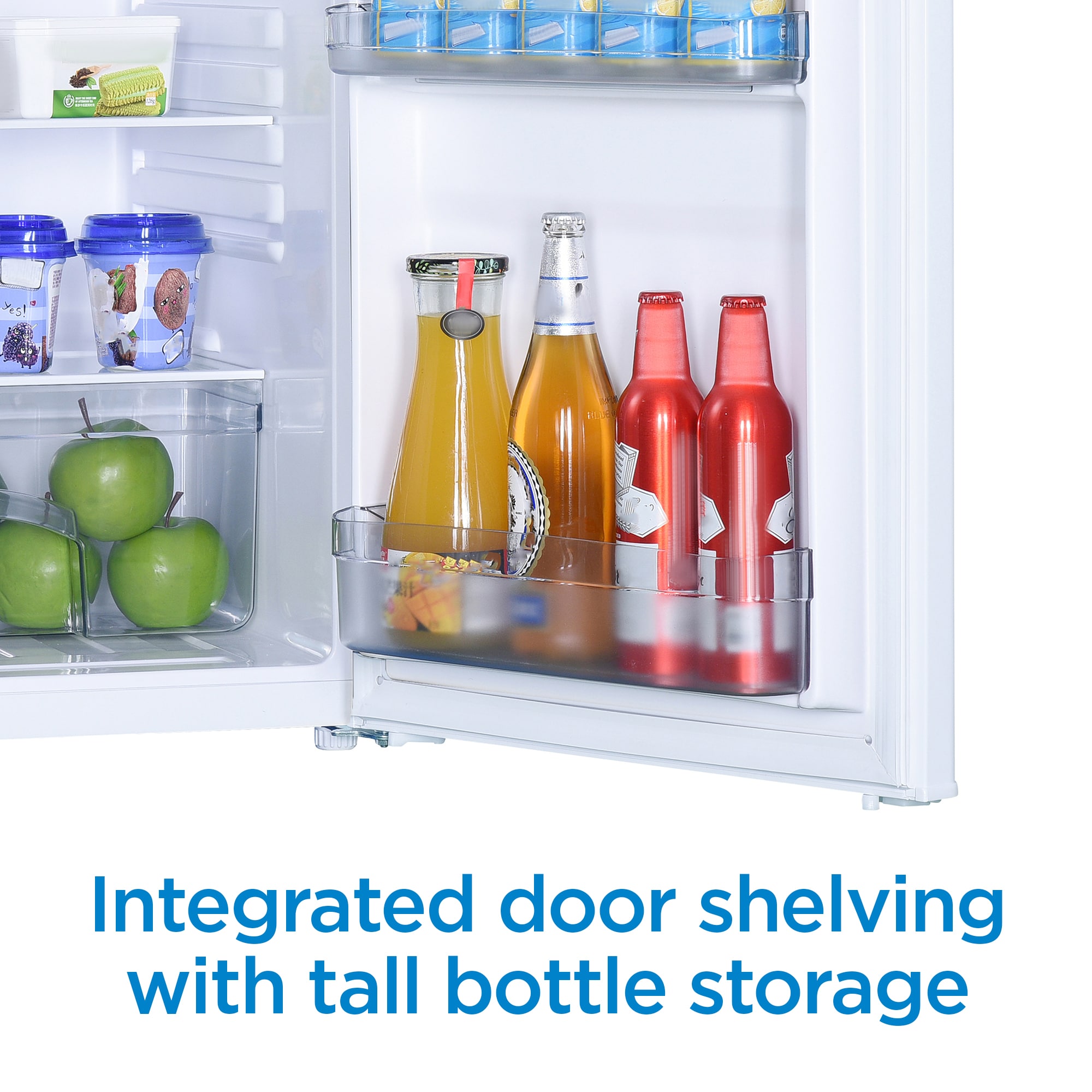 Refrigerador Mini de 4.4 pies cúbicos con congelador (Blanco) ENERGY STAR