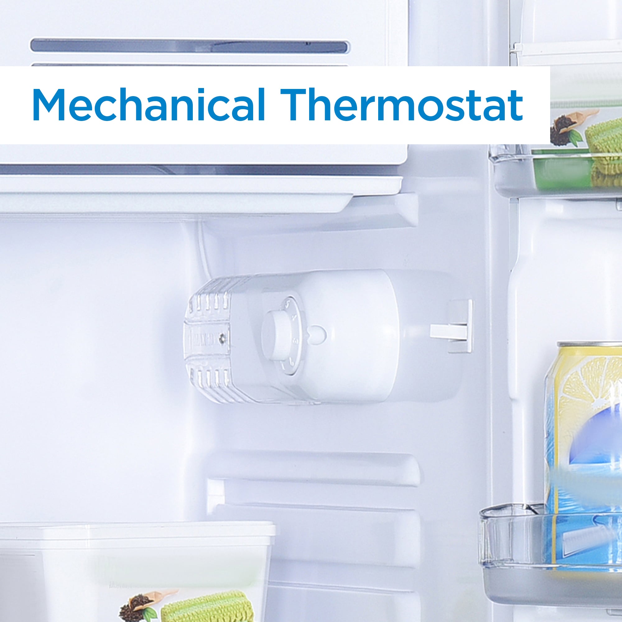 Refrigerador Mini de 4.4 pies cúbicos con congelador (Blanco) ENERGY STAR