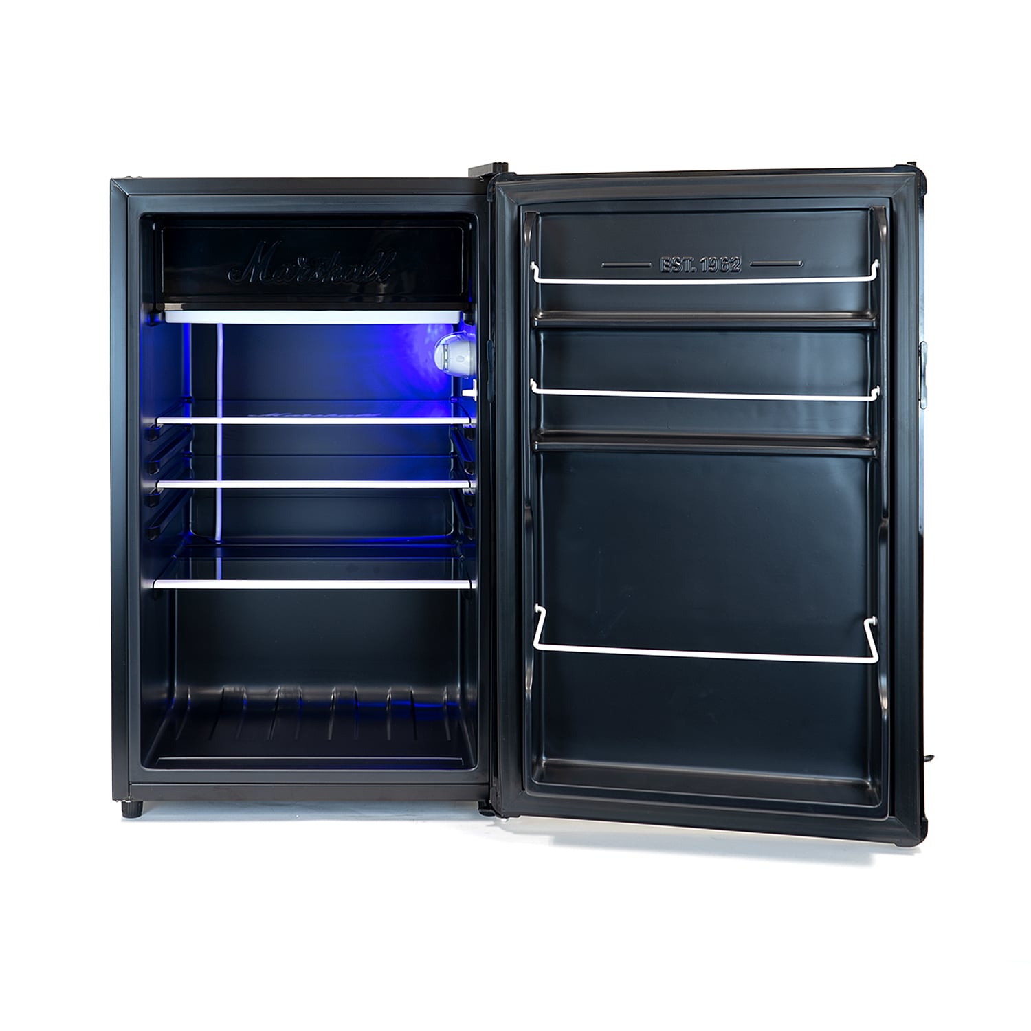Refrigerador Compacto Marshall de 4.4 Pies Cúbicos con Congelador (Negro) Listo para Garaje MF4.4BLK-NA-U