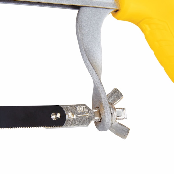Stanley 10 in. Steel Adjustable Hacksaw Black/Yellow 1 pc - STHT14039