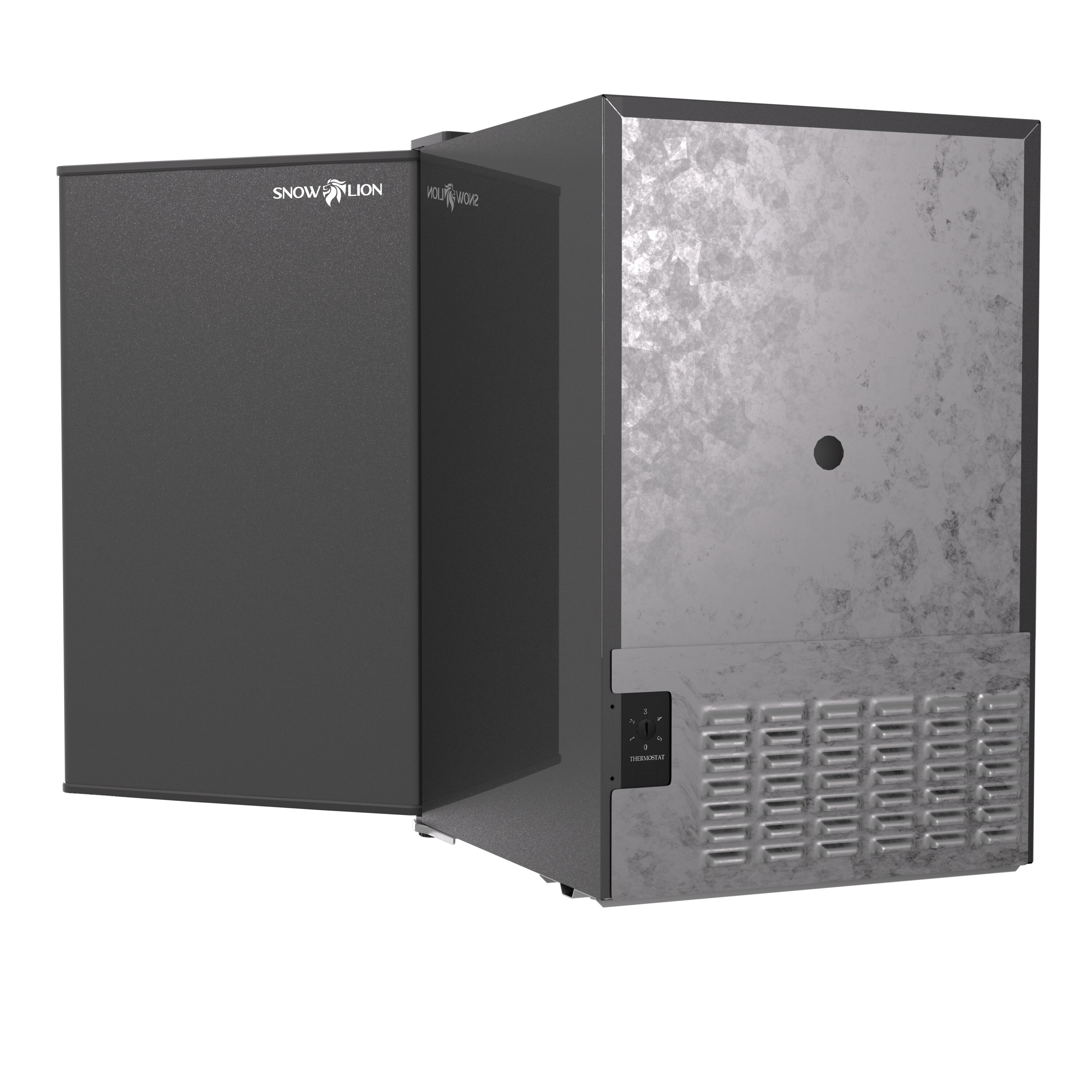 Refrigerador Mini de 2.3 Pies Cúbicos con Puerta Sólida de 65L a Prueba de Garaje de SnowLion Premium (Negro) OSFS014-BL