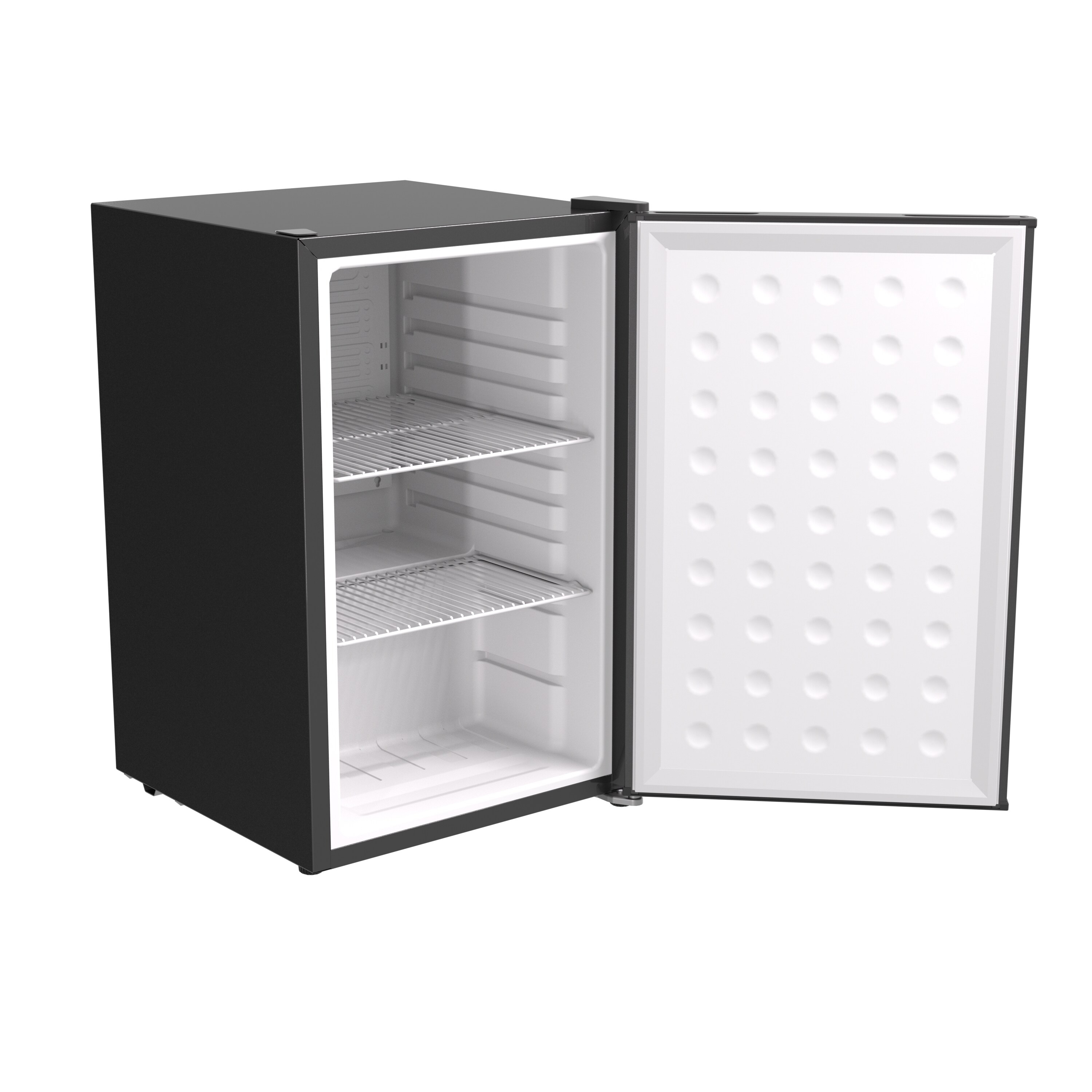 Refrigerador Mini de 2.3 Pies Cúbicos con Puerta Sólida de 65L a Prueba de Garaje de SnowLion Premium (Negro) OSFS014-BL