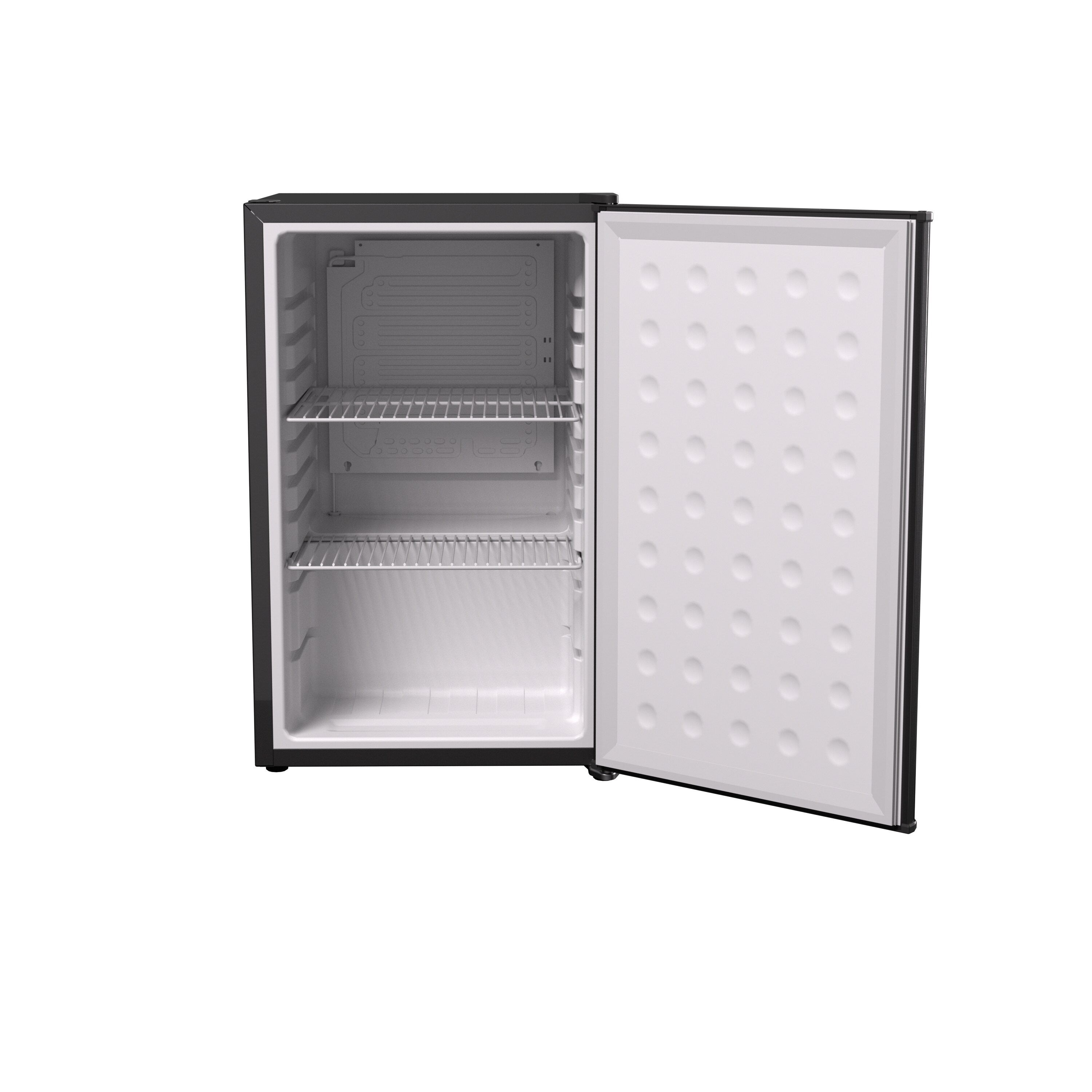 Refrigerador Mini de 2.3 Pies Cúbicos con Puerta Sólida de 65L a Prueba de Garaje de SnowLion Premium (Negro) OSFS014-BL
