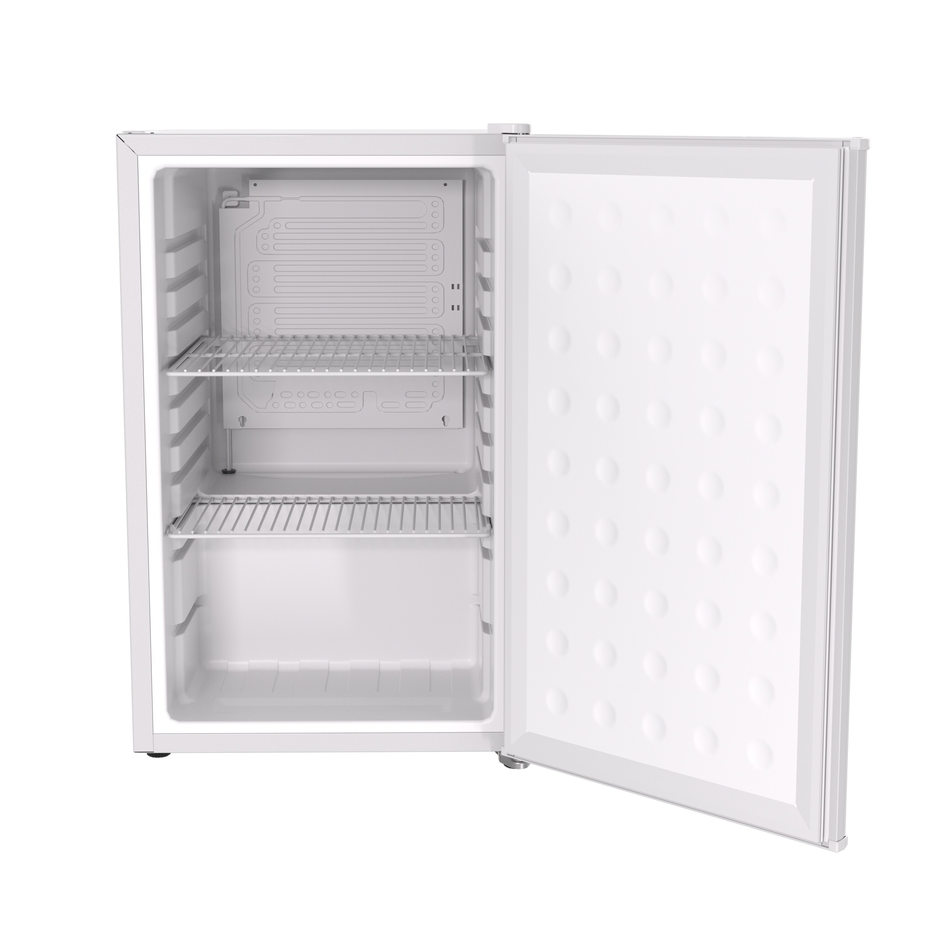 Refrigerador Mini de Puerta Sólida SnowLion Premium 65L de 2.3 pies cúbicos bajo mostrador (Blanco) listo para garaje OSFS015-WL
