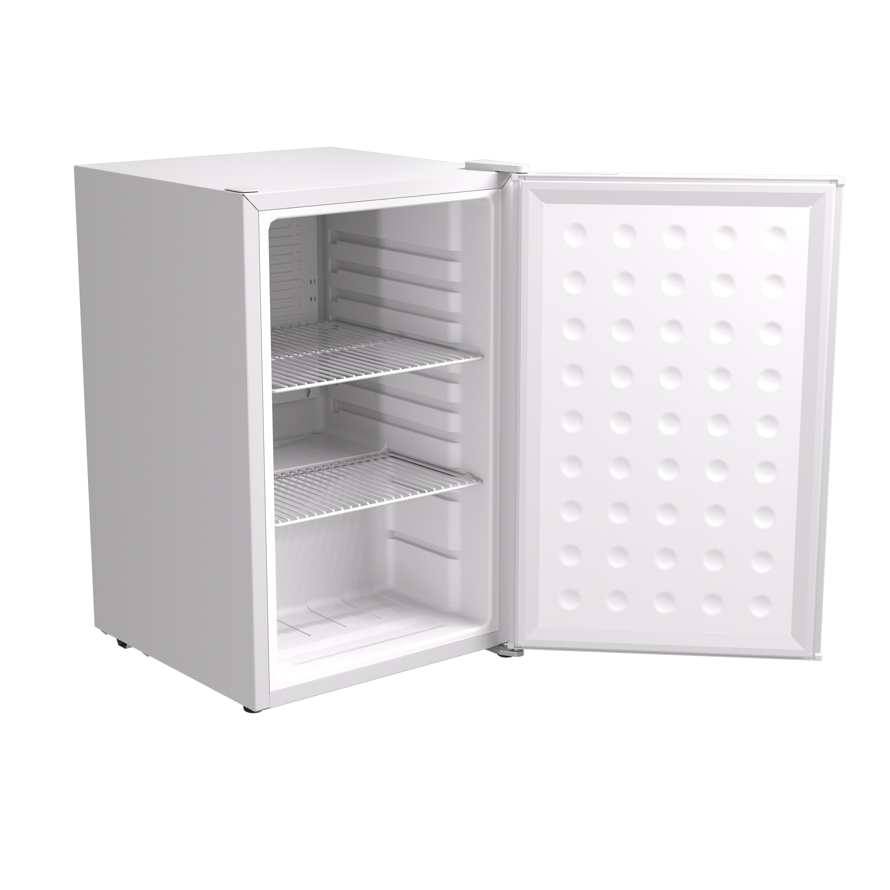 Refrigerador Mini de Puerta Sólida SnowLion Premium 65L de 2.3 pies cúbicos bajo mostrador (Blanco) listo para garaje OSFS015-WL