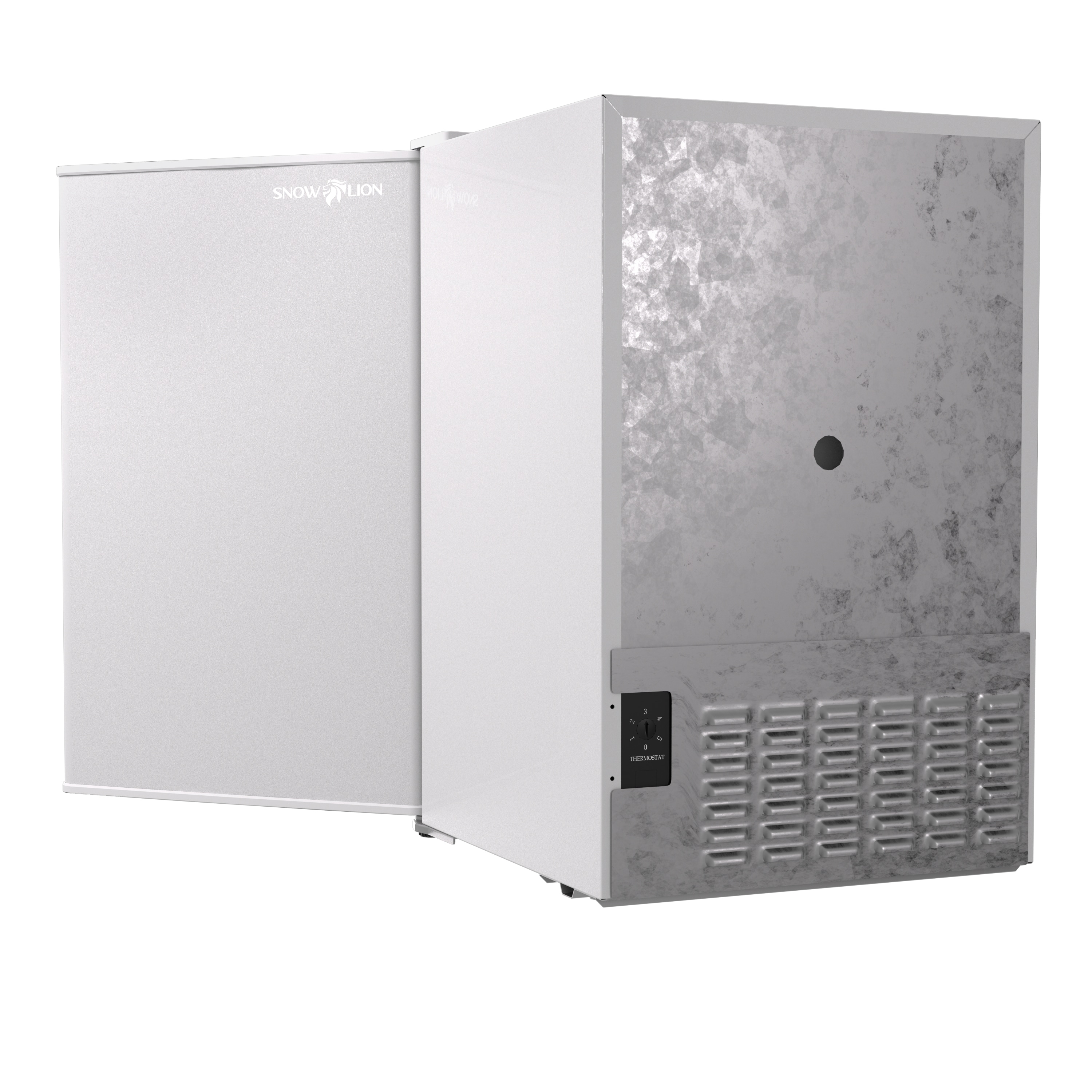 Refrigerador Mini de Puerta Sólida SnowLion Premium 65L de 2.3 pies cúbicos bajo mostrador (Blanco) listo para garaje OSFS015-WL