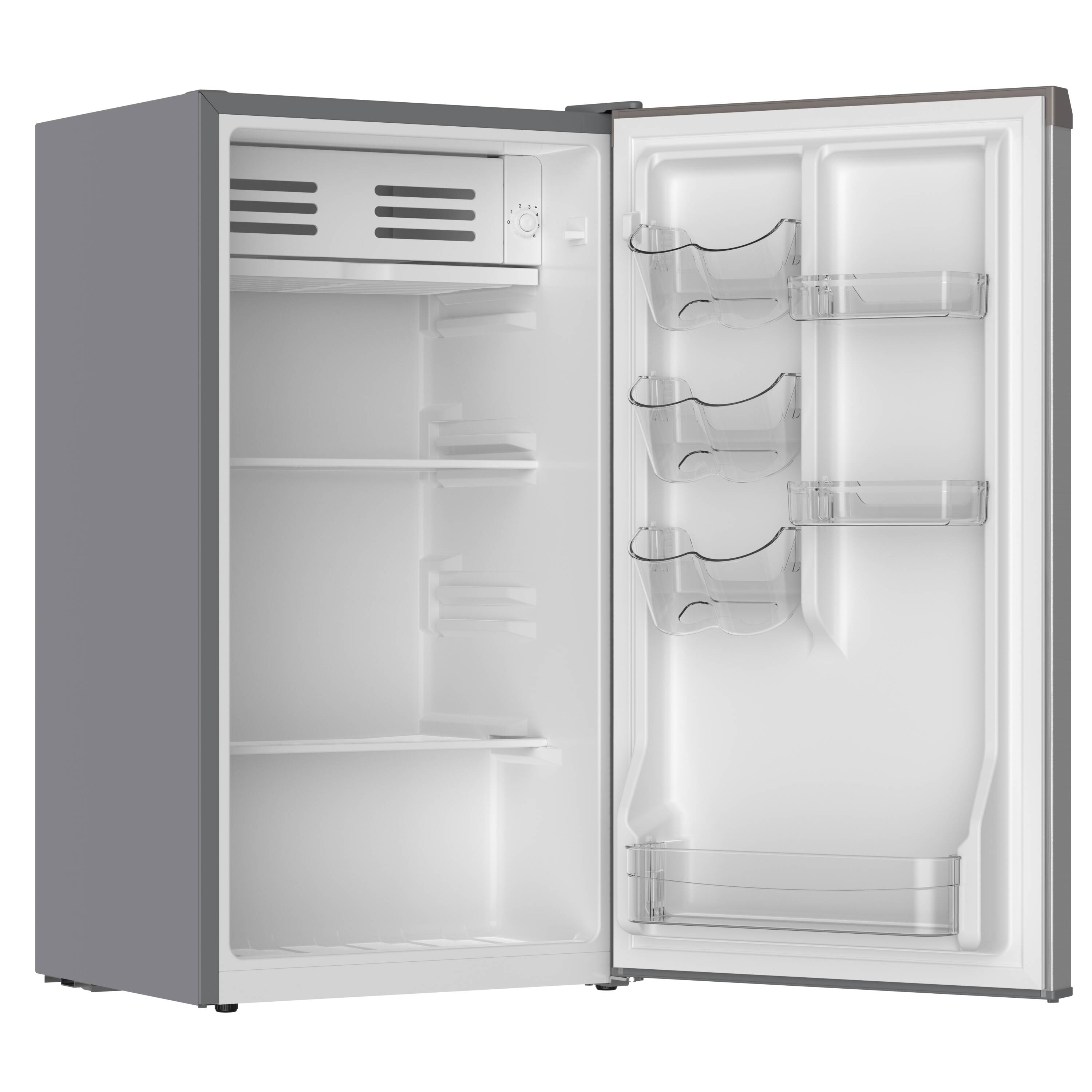 Frigidaire Mini Refrigerador de 3.2 pies cúbicos (Acero inoxidable) EFR395-SS-6COM