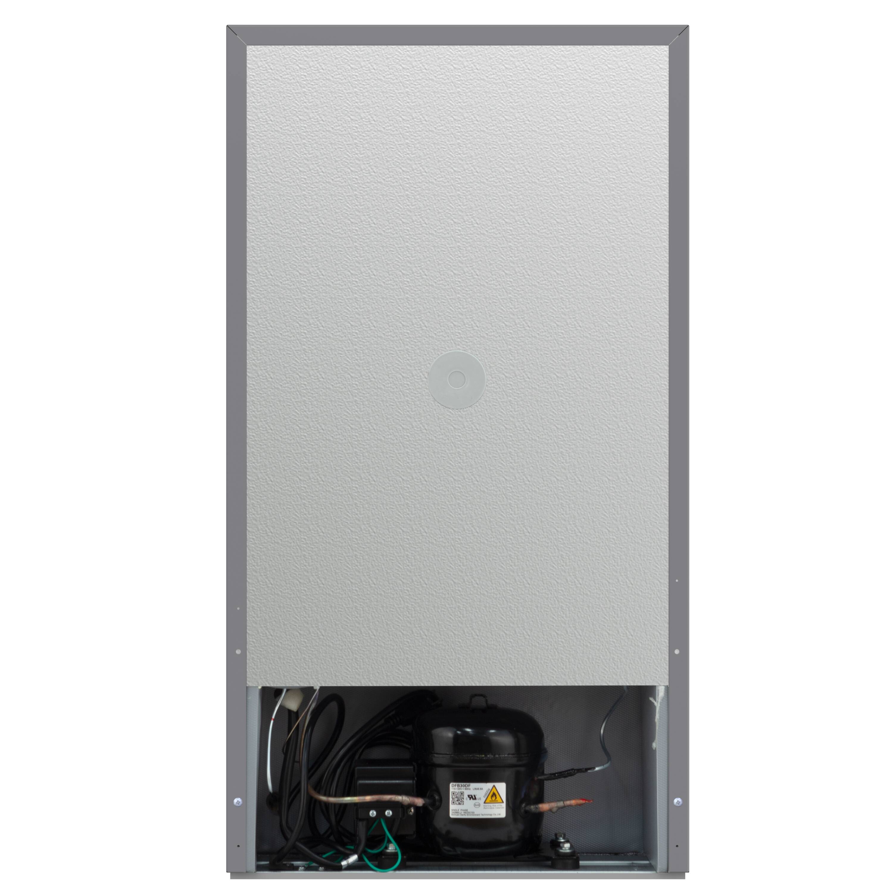 Frigidaire Mini Refrigerador de 3.2 pies cúbicos (Acero inoxidable) EFR395-SS-6COM