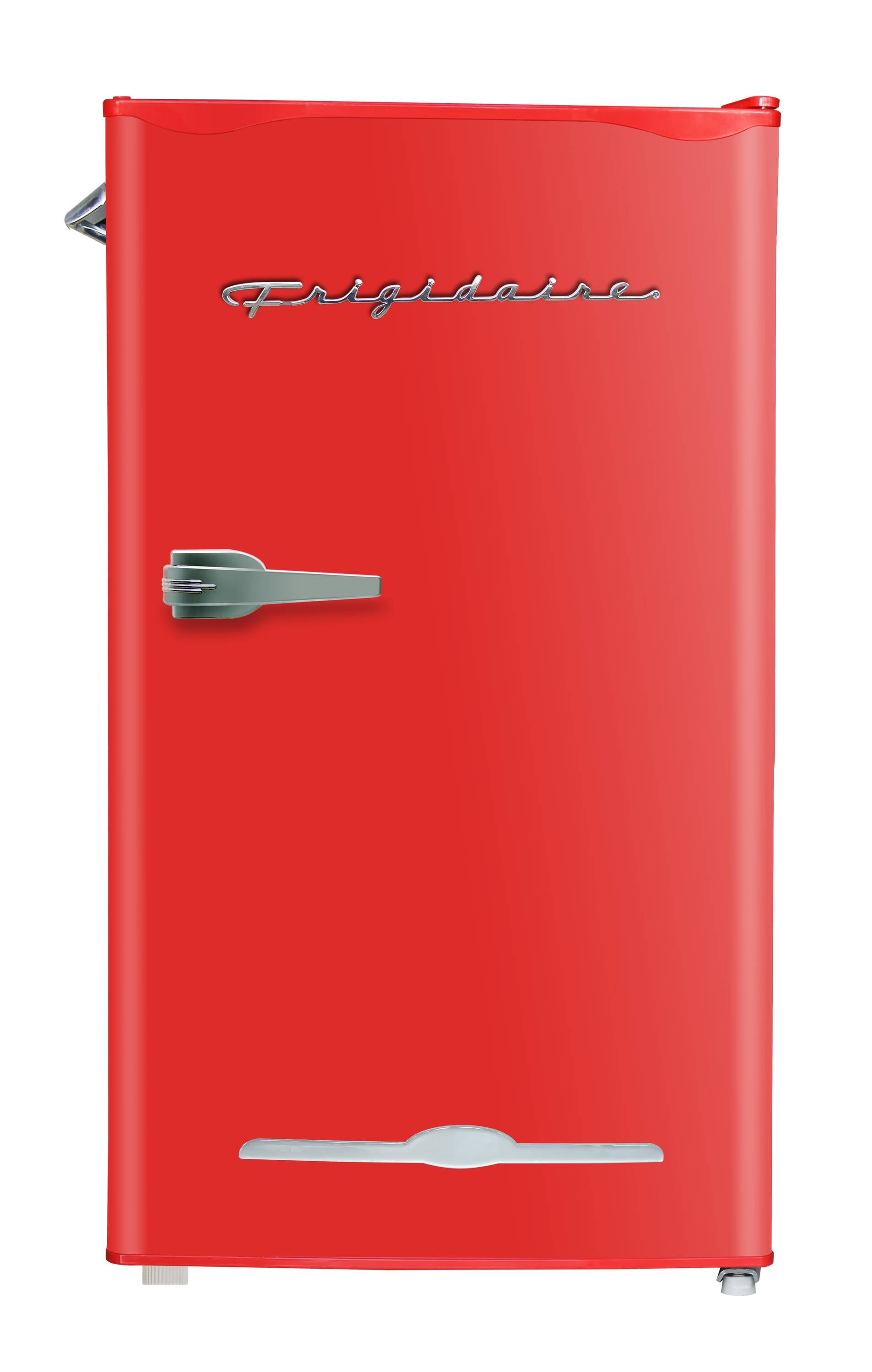 Mini refrigerador Frigidaire de 3.2 pies cúbicos con congelador (rojo) EFR376-ROJO