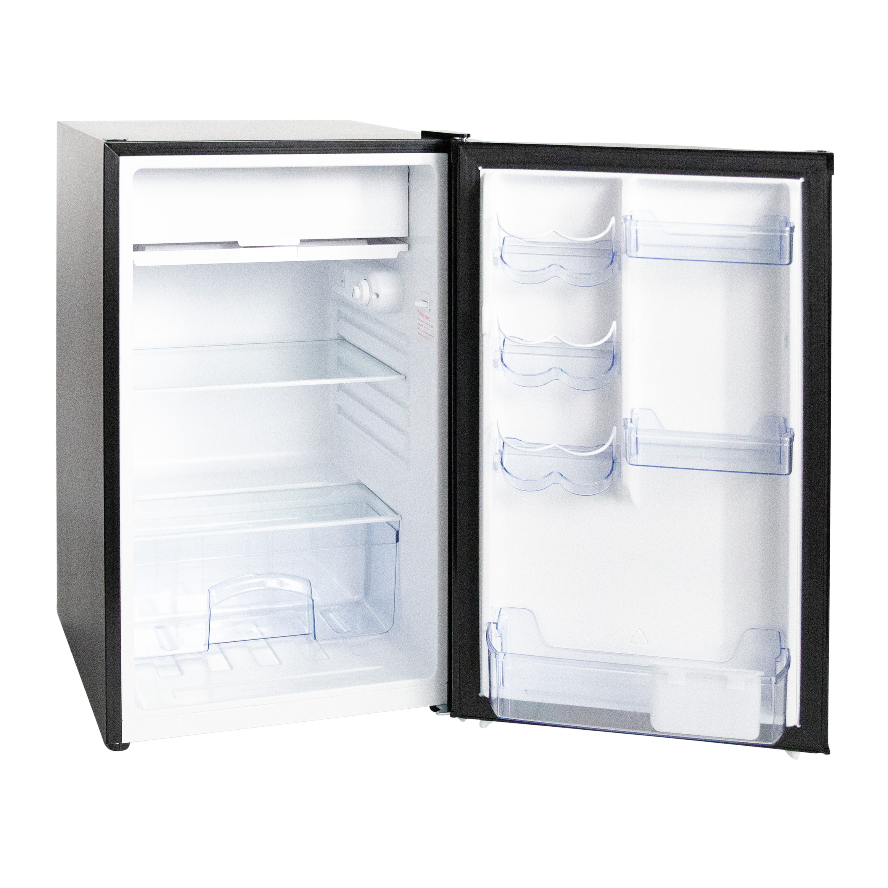 Refrigerador Pequeño de 4.4 Pies Cúbicos con Congelador (Negro) ENERGY STAR de West Bend