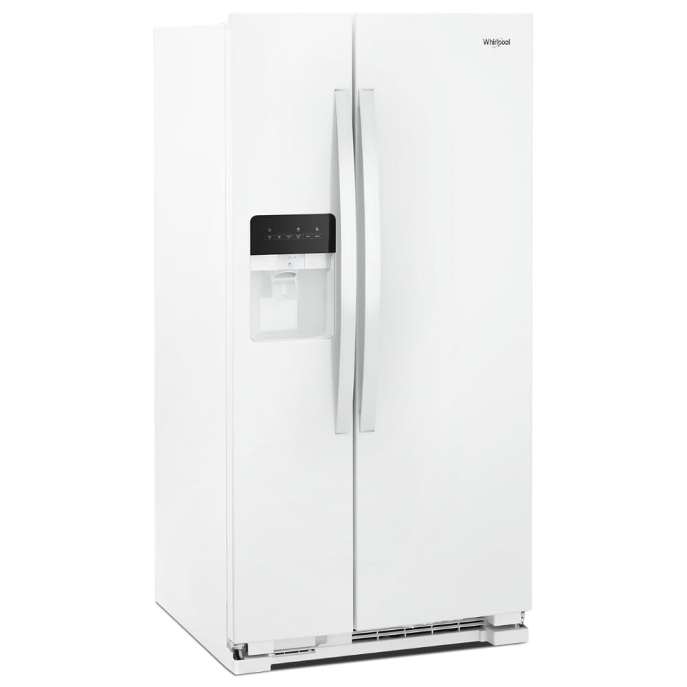Refrigerador Side-by-Side de 24.6 pies cúbicos con Fabricador de Hielo, Dispensador de Agua e Hielo (Blanco)