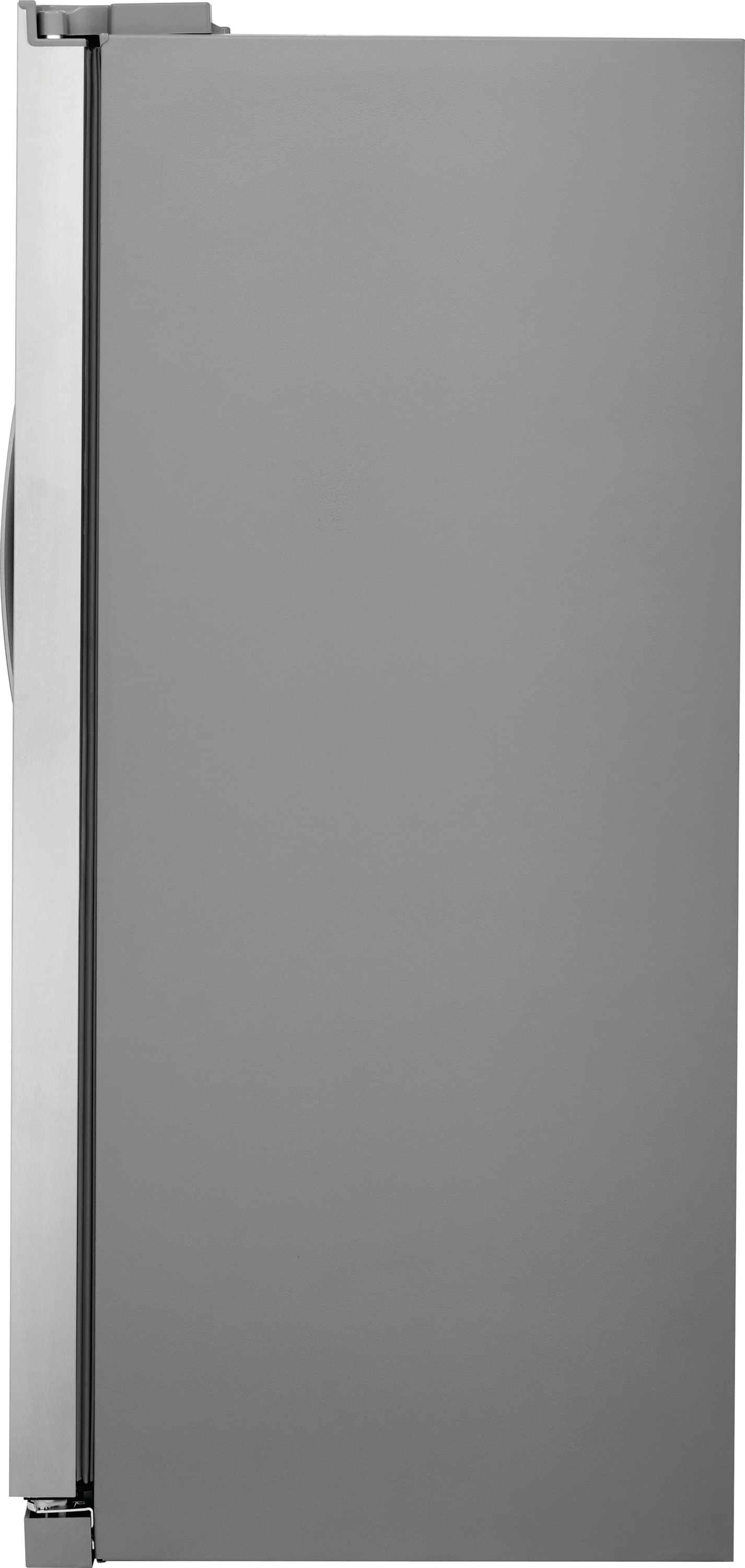 Refrigerador lado a lado de 22.3 pies cúbicos con fabricador de hielo, dispensador de agua y hielo (acero inoxidable) con certificación ENERGY STAR FRSS2323AS