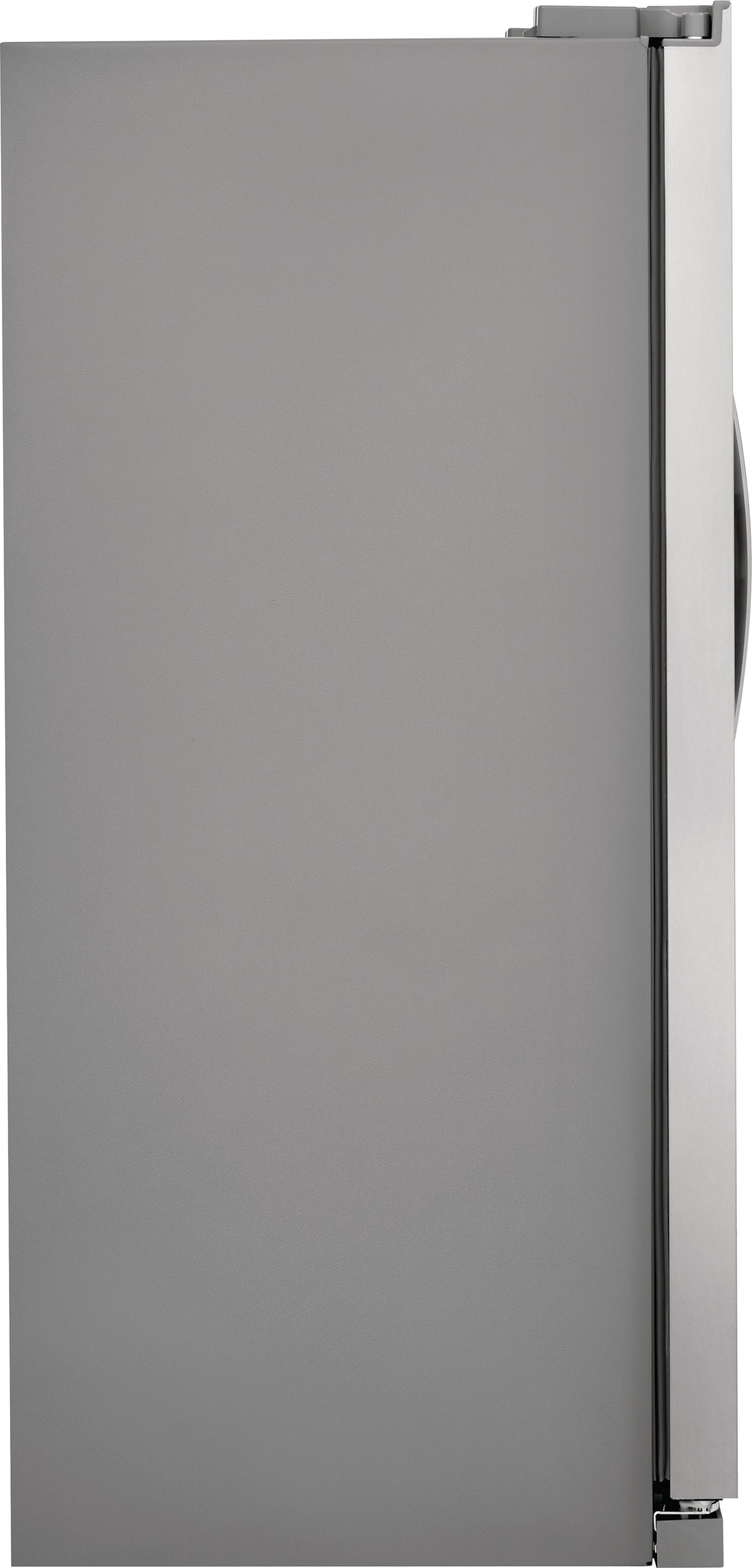 Refrigerador lado a lado de 22.3 pies cúbicos con fabricador de hielo, dispensador de agua y hielo (acero inoxidable) con certificación ENERGY STAR FRSS2323AS