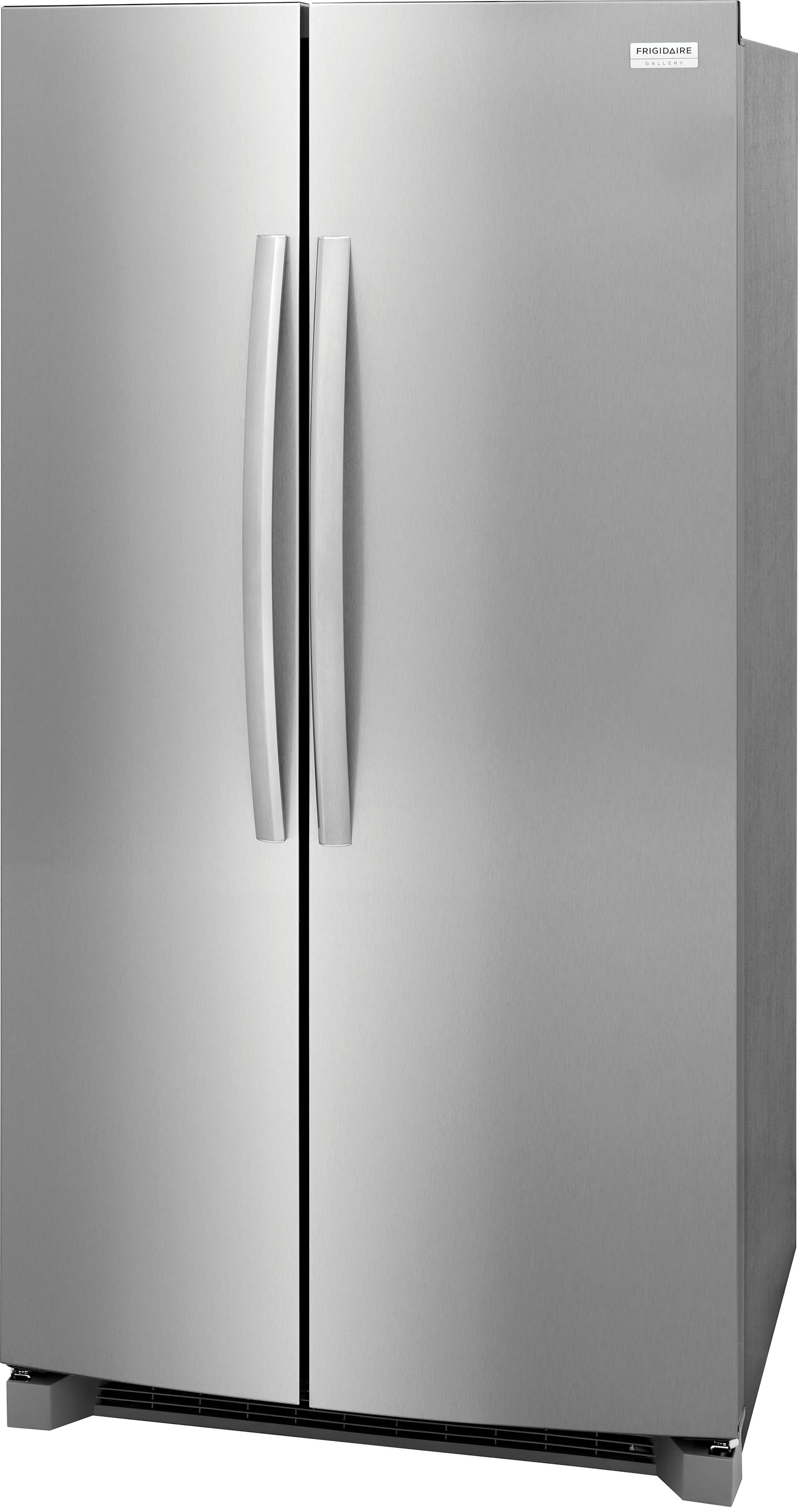 Refrigerador Frigidaire Gallery de 26 pies cúbicos con dispensador de hielo y agua en acero inoxidable a prueba de huellas dactilares (certificado por ENERGY STAR)