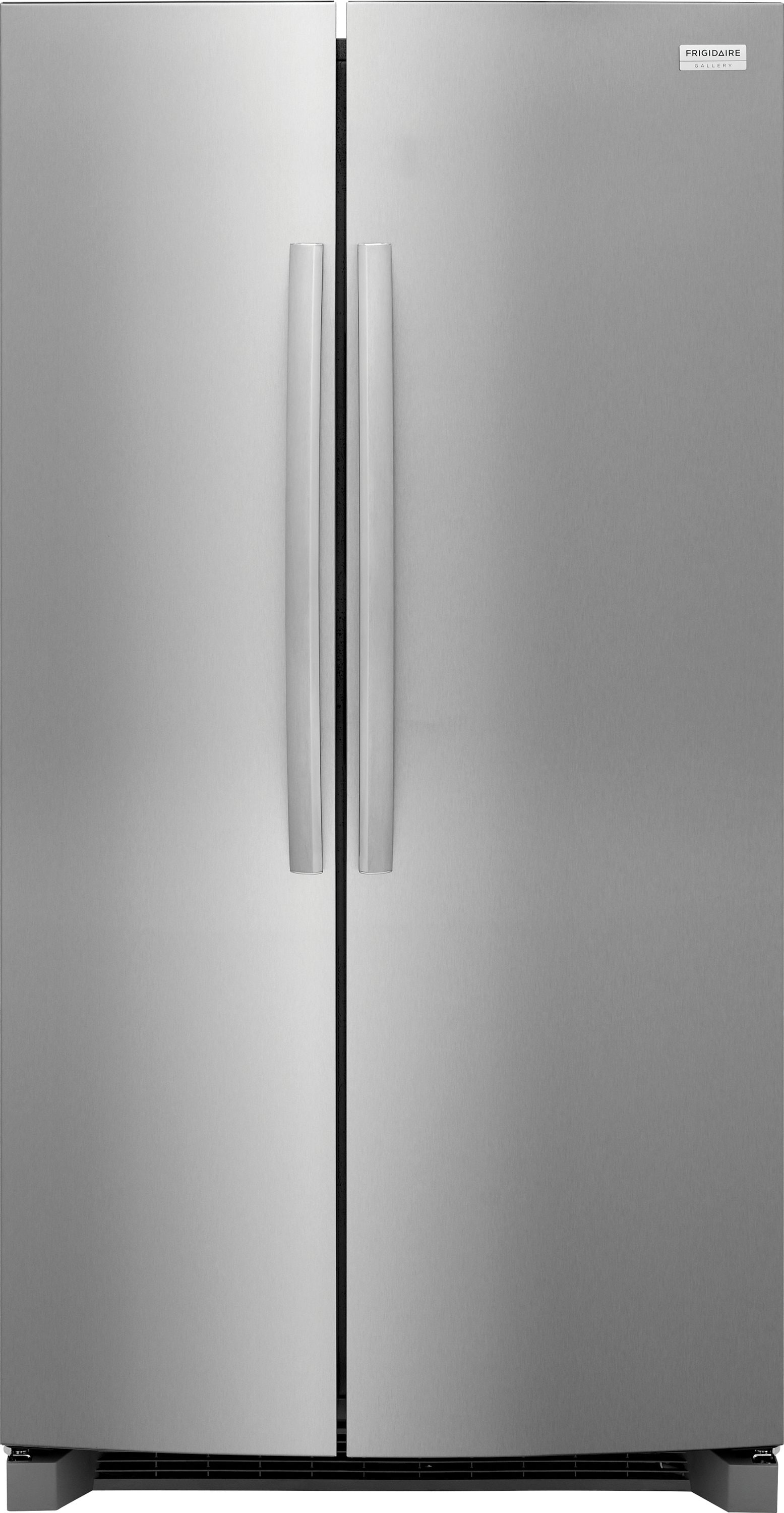 Refrigerador Frigidaire Gallery de 26 pies cúbicos con dispensador de hielo y agua en acero inoxidable a prueba de huellas dactilares (certificado por ENERGY STAR)