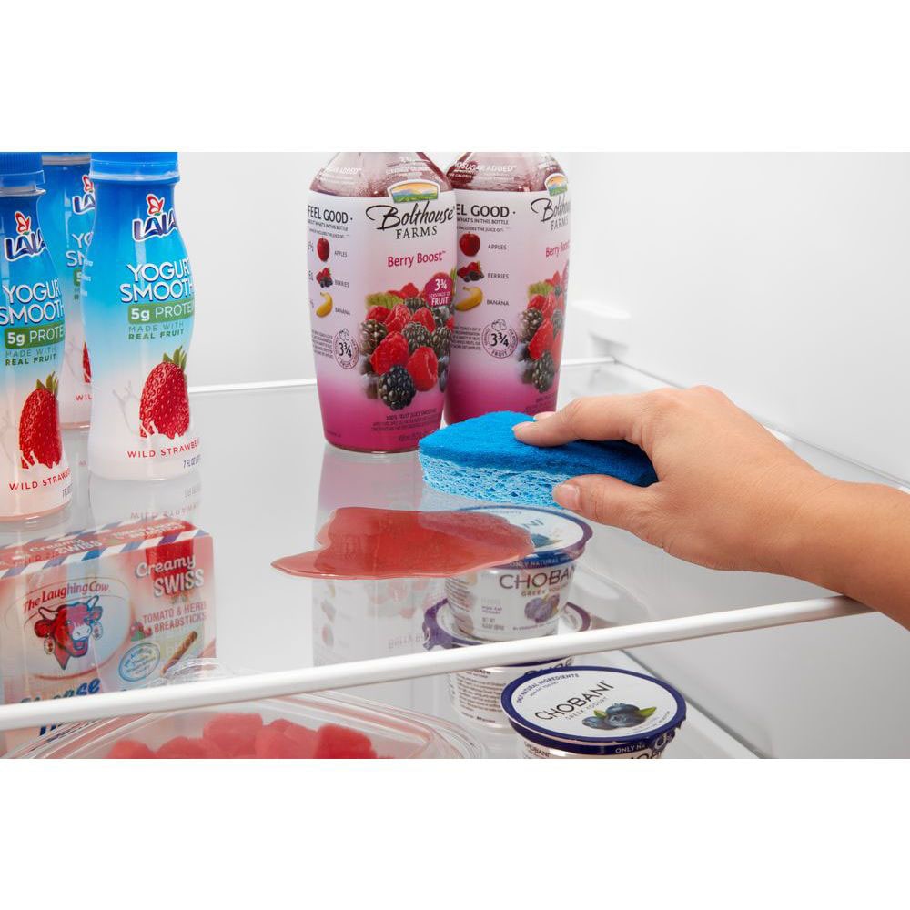 Refrigerador de lado a lado Amana de 21.4 pies cúbicos con fabricador de hielo, dispensador de agua y hielo (negro) ASI2175GRB