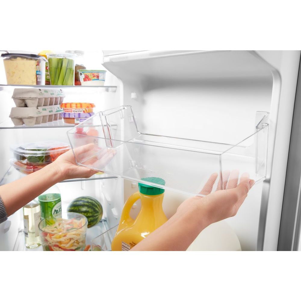 Refrigerador Side-by-Side de 21.4 pies cúbicos con Fabricador de Hielo, Dispensador de Agua y Hielo (Acero Inoxidable)