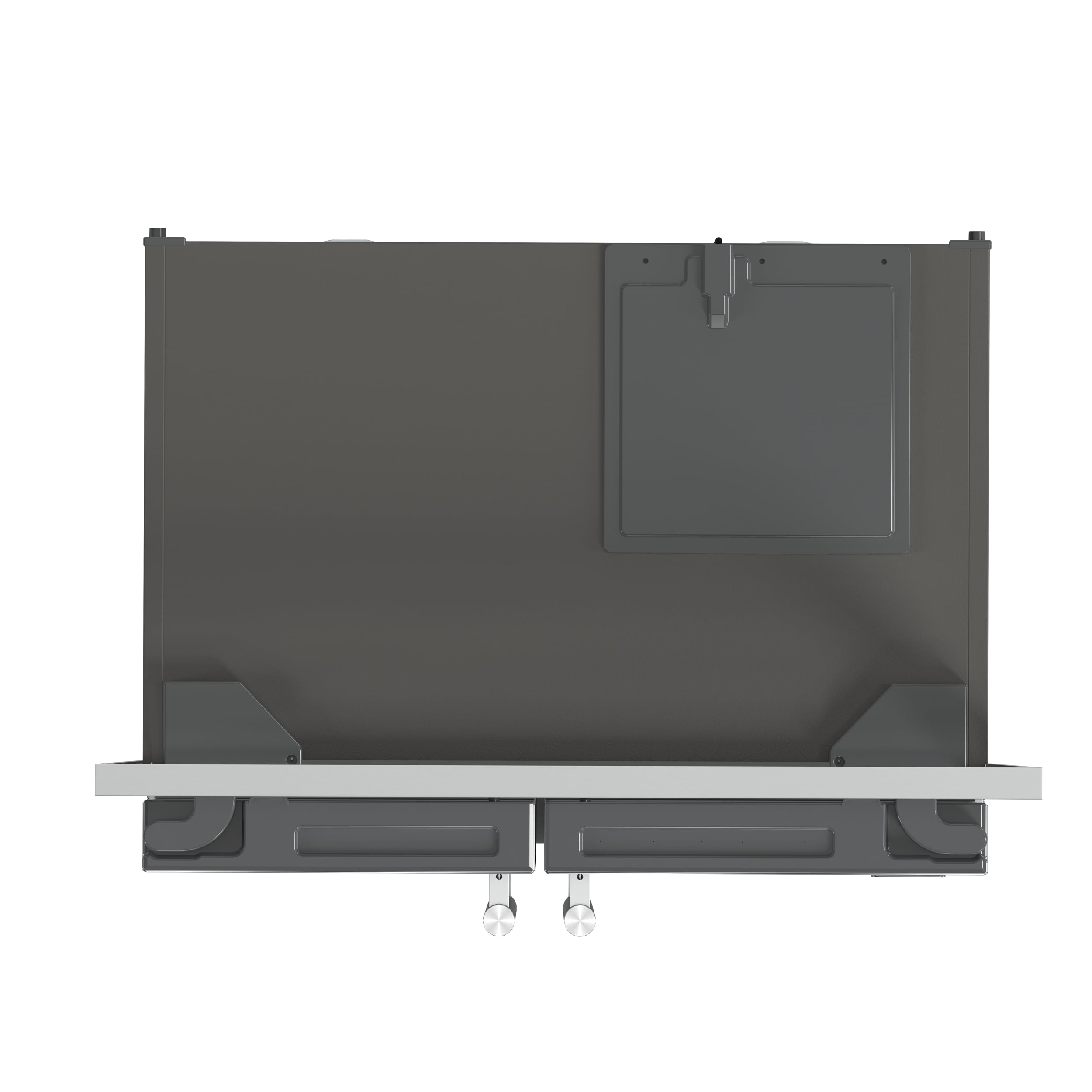 
Refrigerador de lado a lado de 15.6 pies cúbicos de profundidad de mostrador (acero inoxidable) Salerno de FORNO