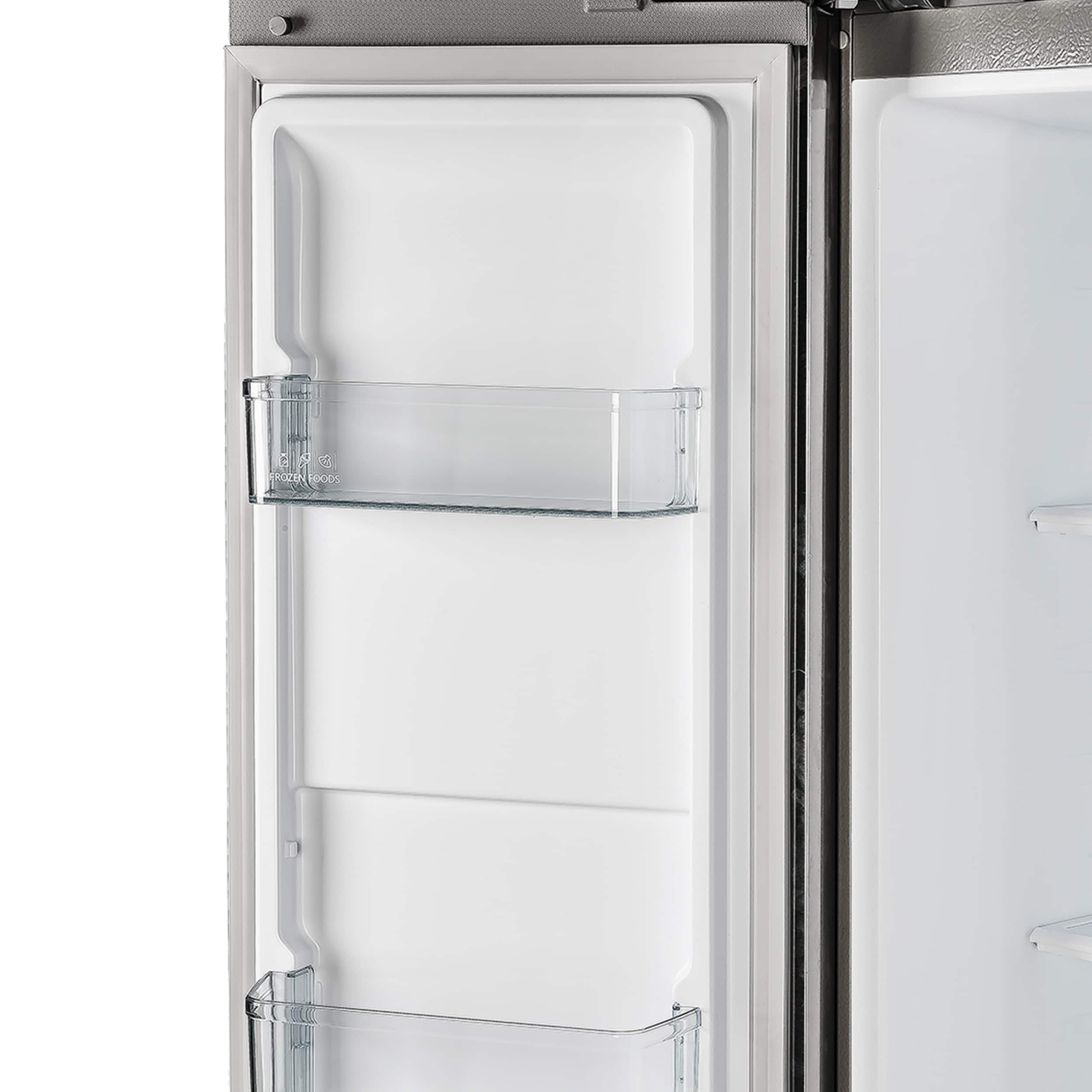 
Refrigerador de lado a lado de 15.6 pies cúbicos de profundidad de mostrador (acero inoxidable) Salerno de FORNO