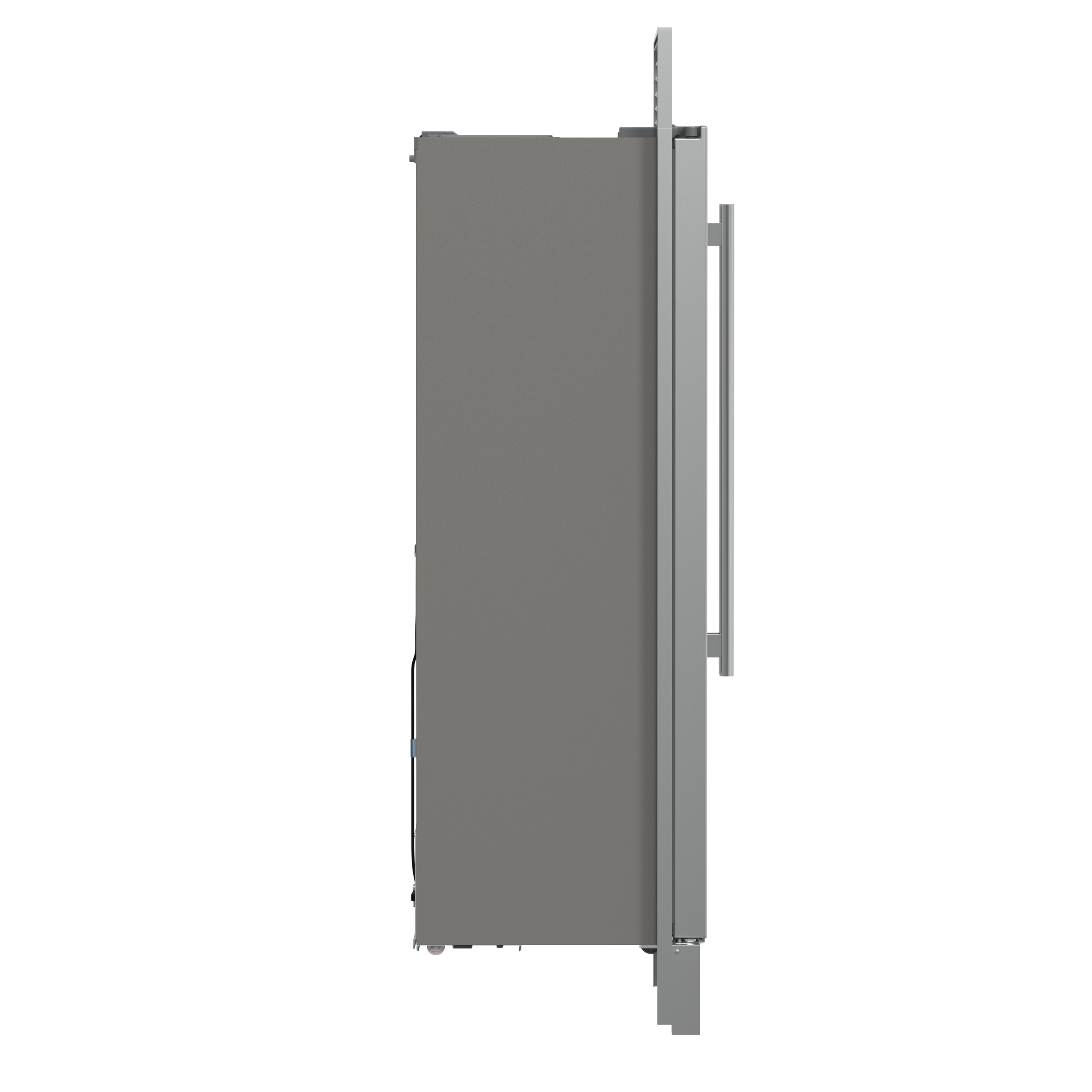 
Refrigerador de lado a lado de 15.6 pies cúbicos de profundidad de mostrador (acero inoxidable) Salerno de FORNO