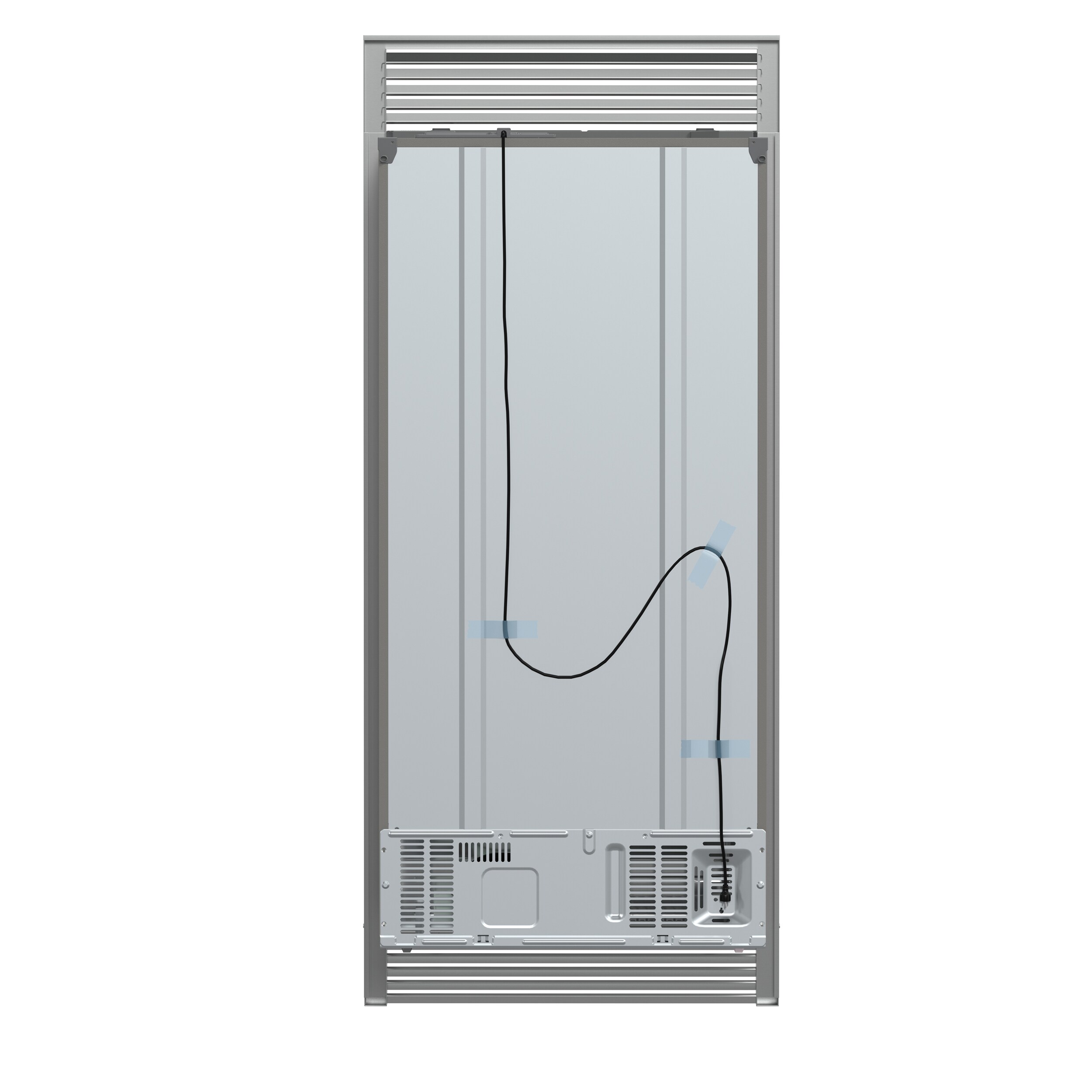 
Refrigerador de lado a lado de 15.6 pies cúbicos de profundidad de mostrador (acero inoxidable) Salerno de FORNO