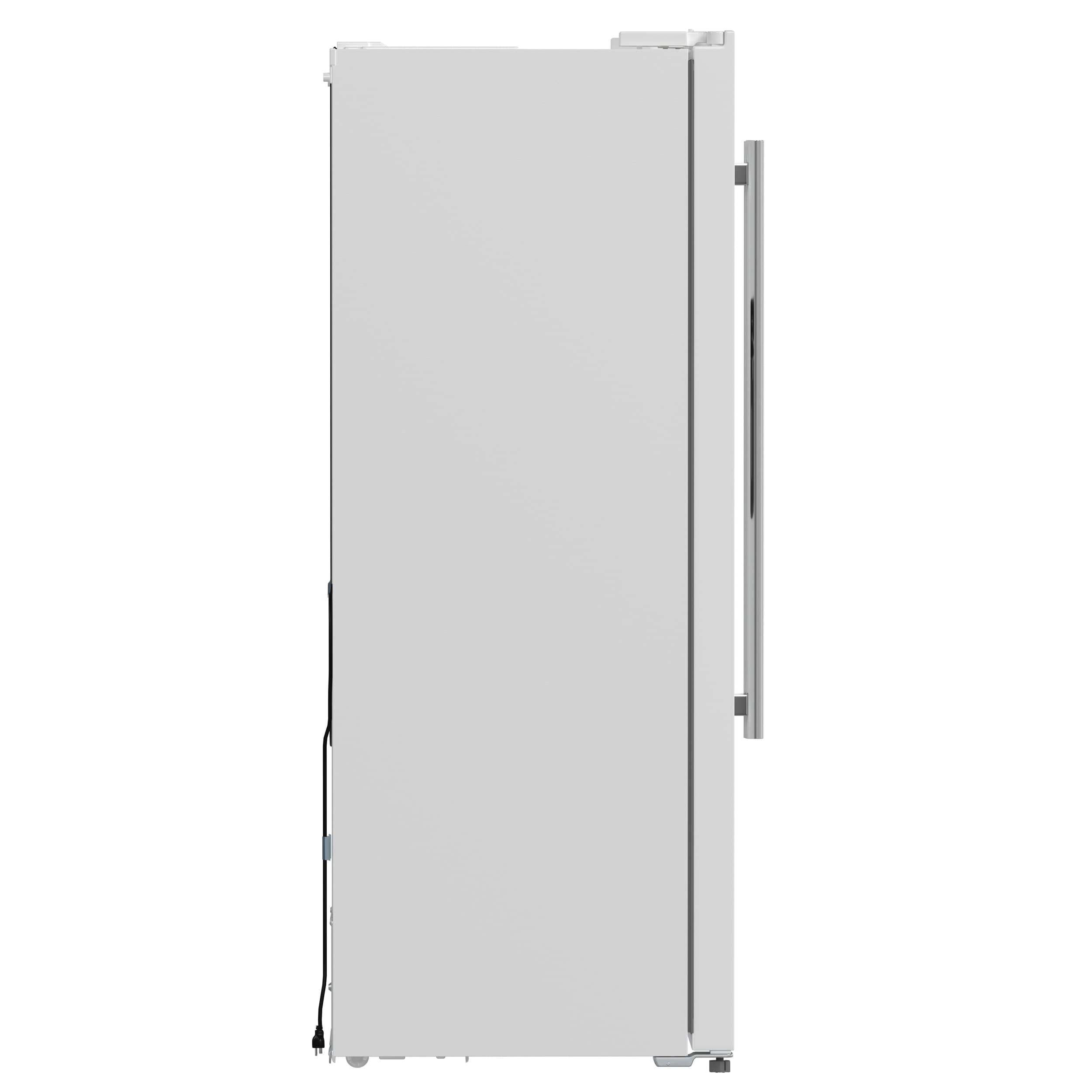 Refrigerador de lado a lado con dispensador de hielo y agua, de 20 pies cúbicos de capacidad, de profundidad nivelada, en color blanco, certificado ENERGY STAR FFRBI1844-36WHT de FORNO Salerno.