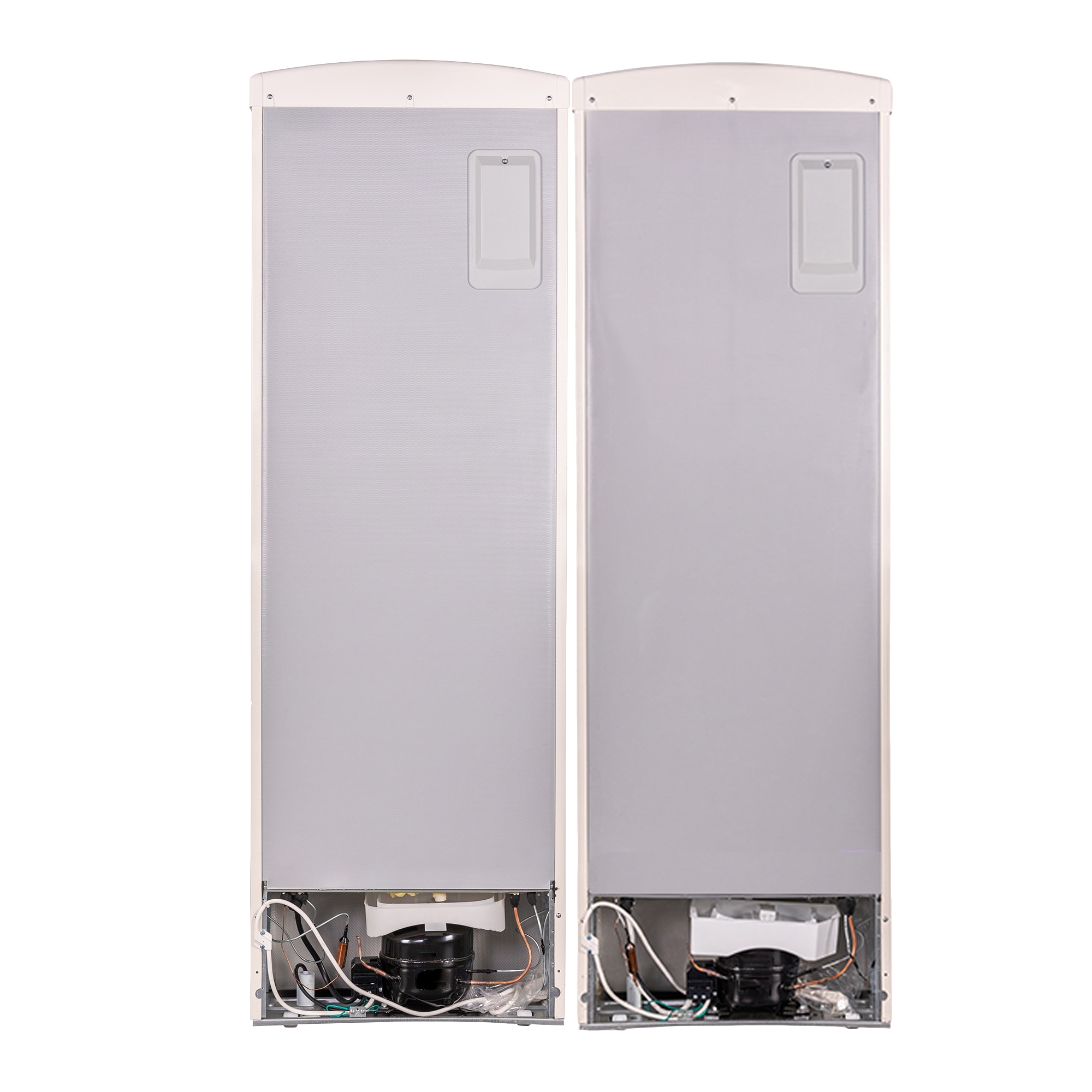 Refrigerador de lado a lado de profundidad de mostrador de 19.42 pies cúbicos (Crema) FF 830 C + RR 1100 C