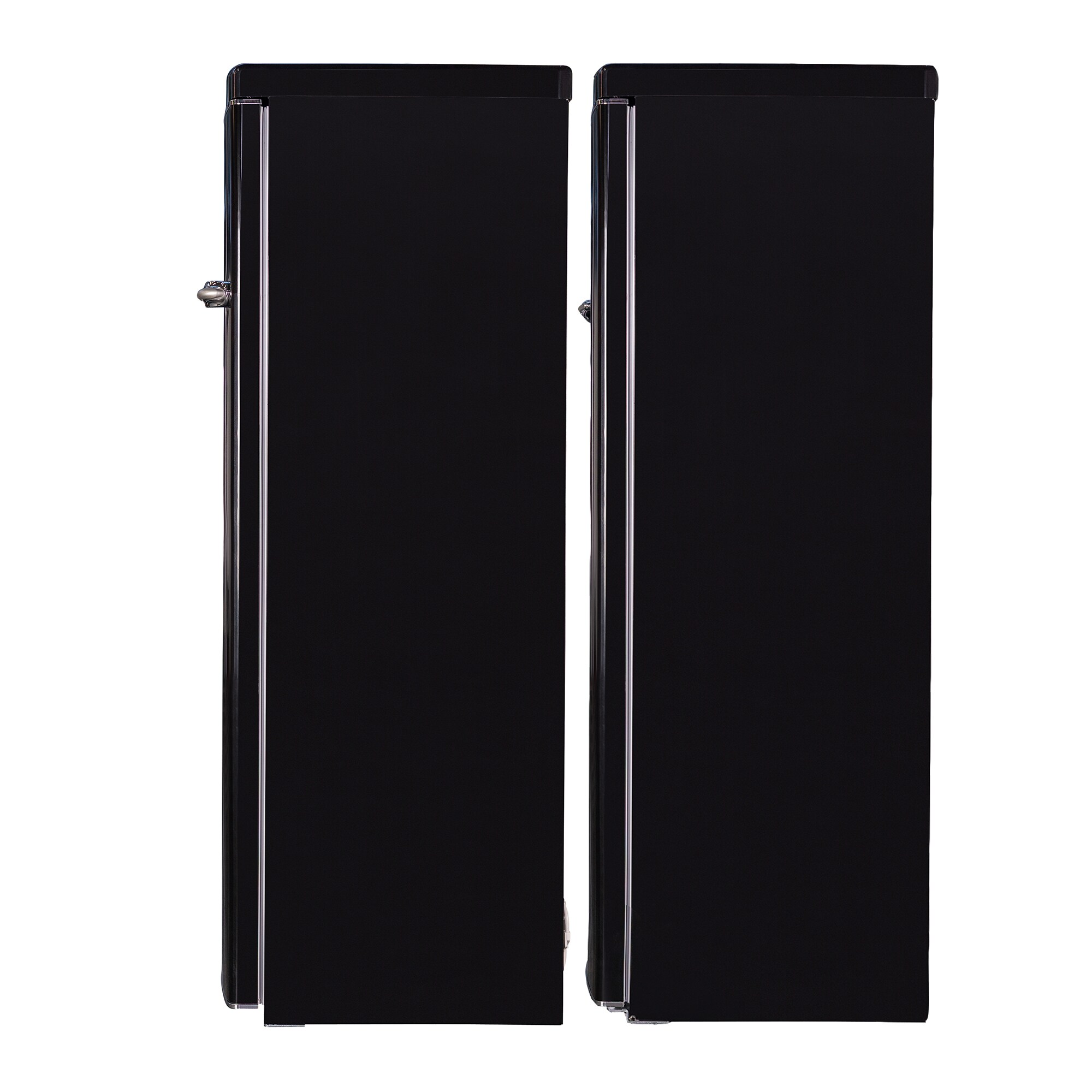 Refrigerador Side-by-Side de profundidad de mostrador de 19.42 pies cúbicos (Negro) FF 830 B + RR 1100 B
