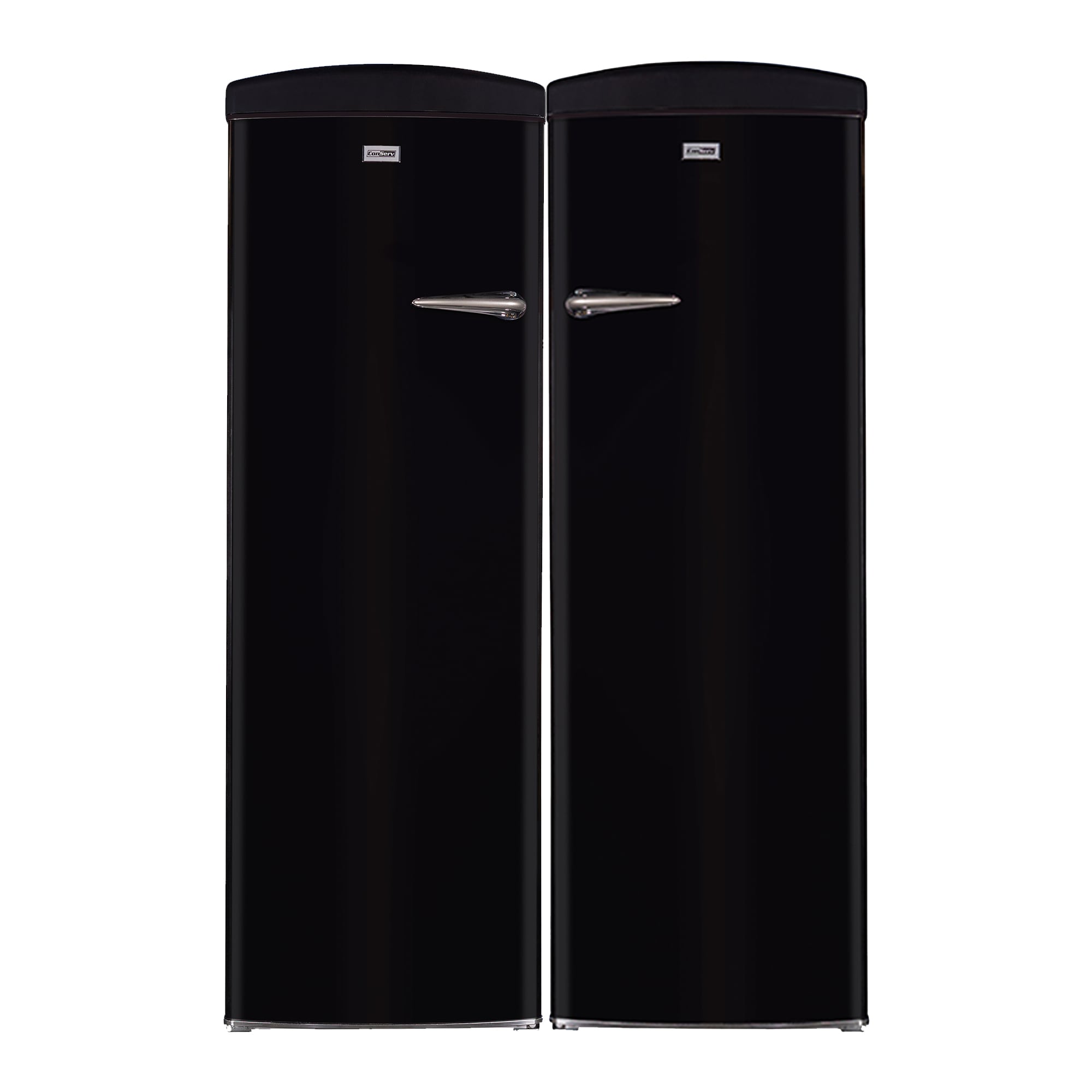 Refrigerador Side-by-Side de profundidad de mostrador de 19.42 pies cúbicos (Negro) FF 830 B + RR 1100 B