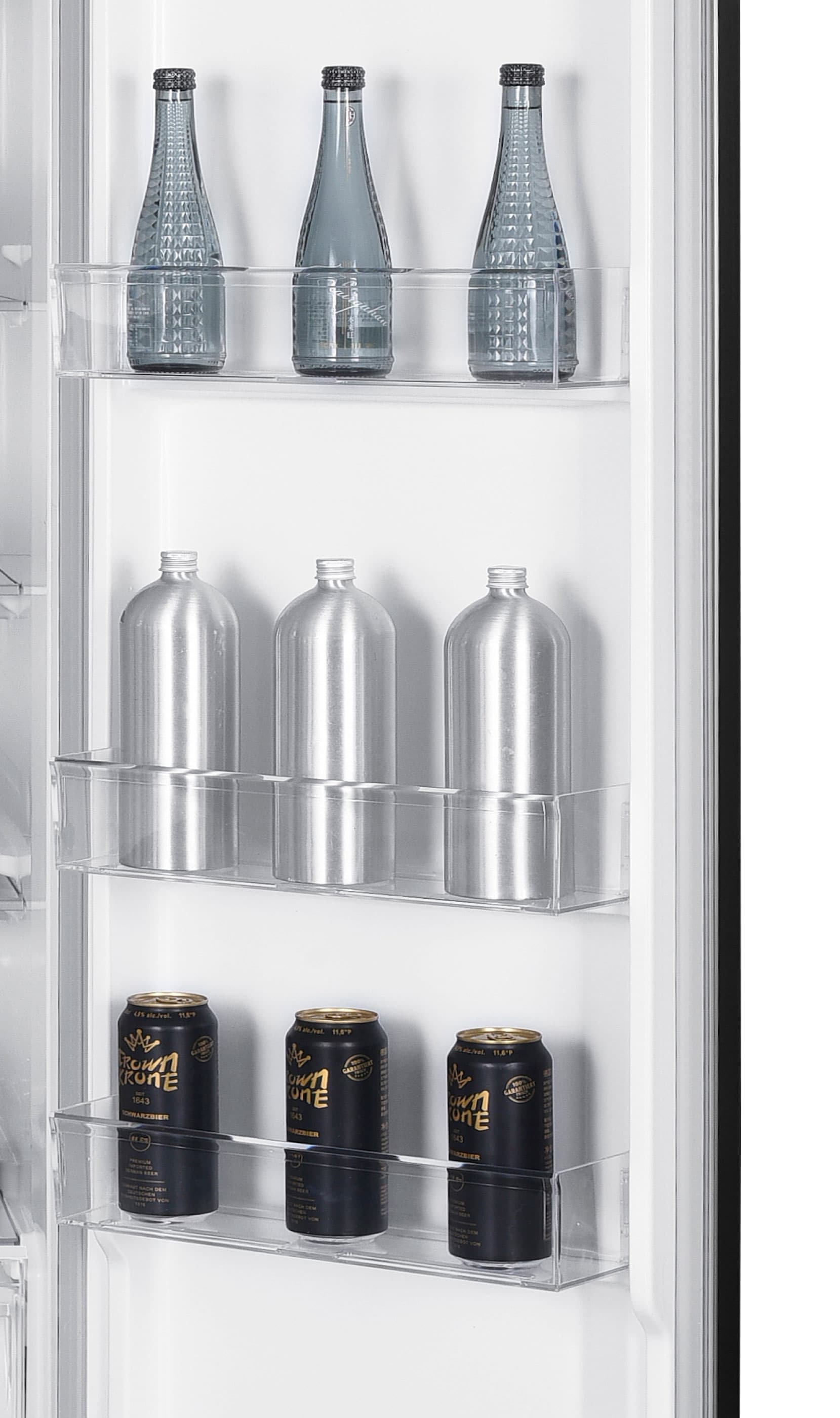 Refrigerador empotrable de 18.8 pies cúbicos de acero inoxidable lado a lado de Impecca (W-RS1963STG-697)